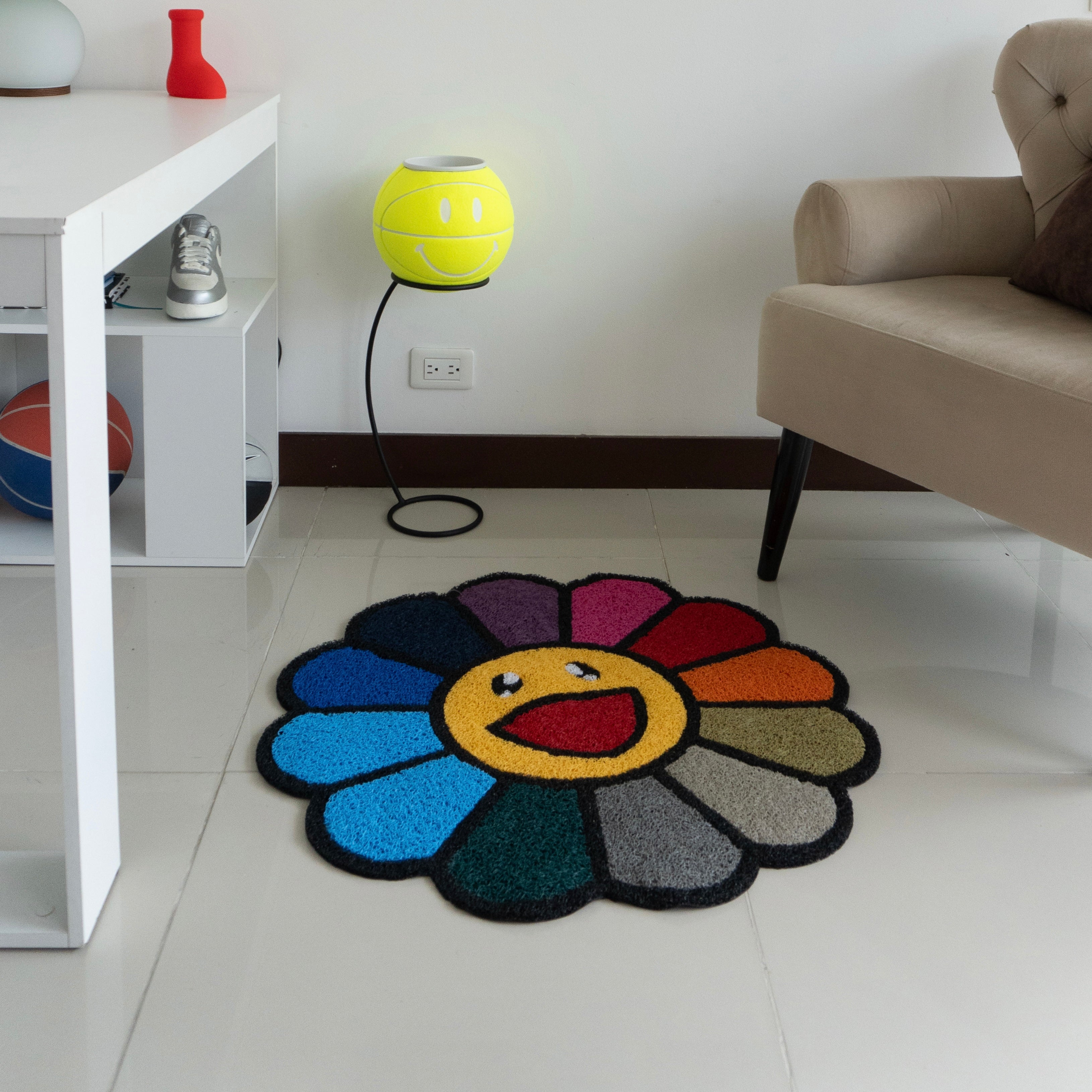 Tapete murakami rainbow