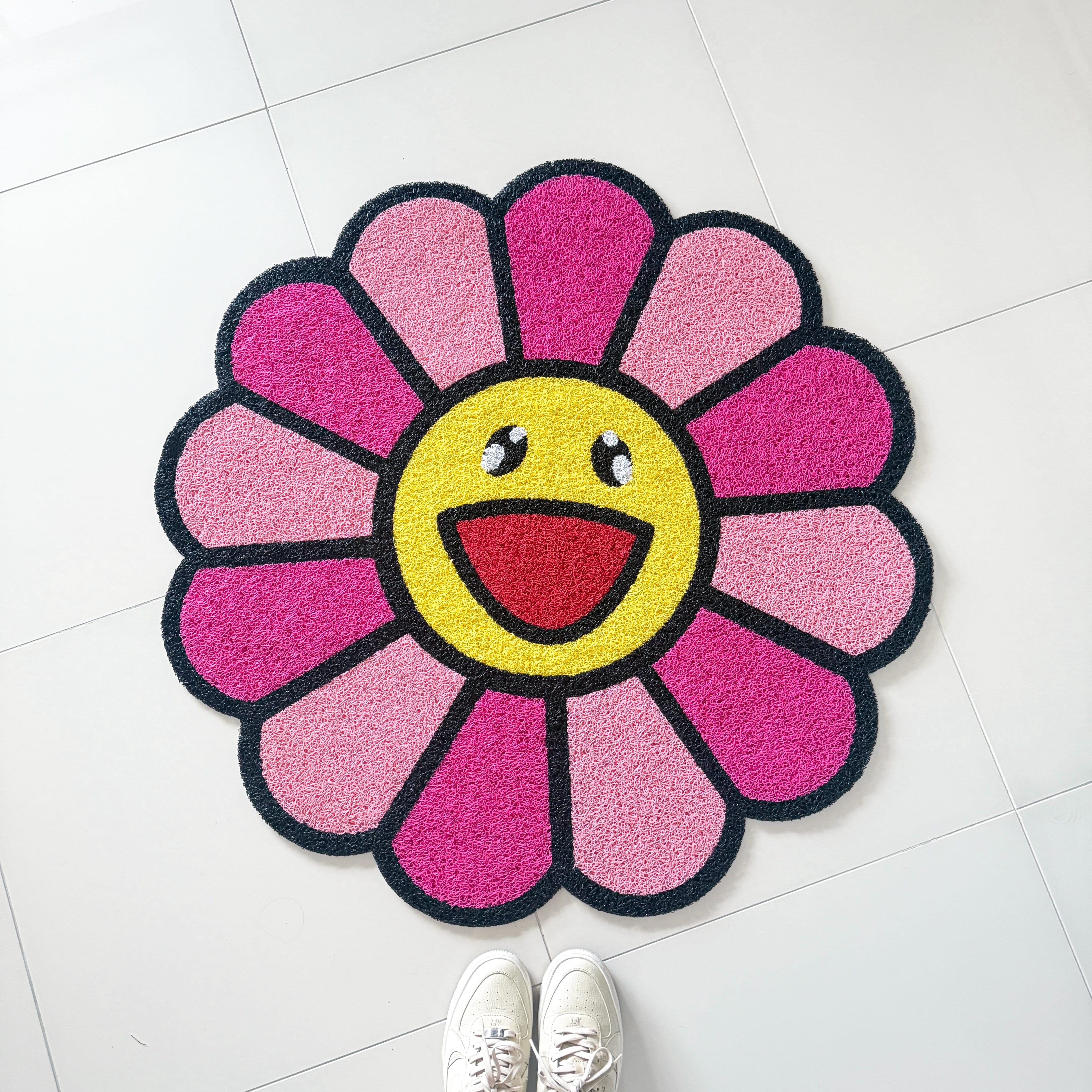 Tapete murakami rainbow pink