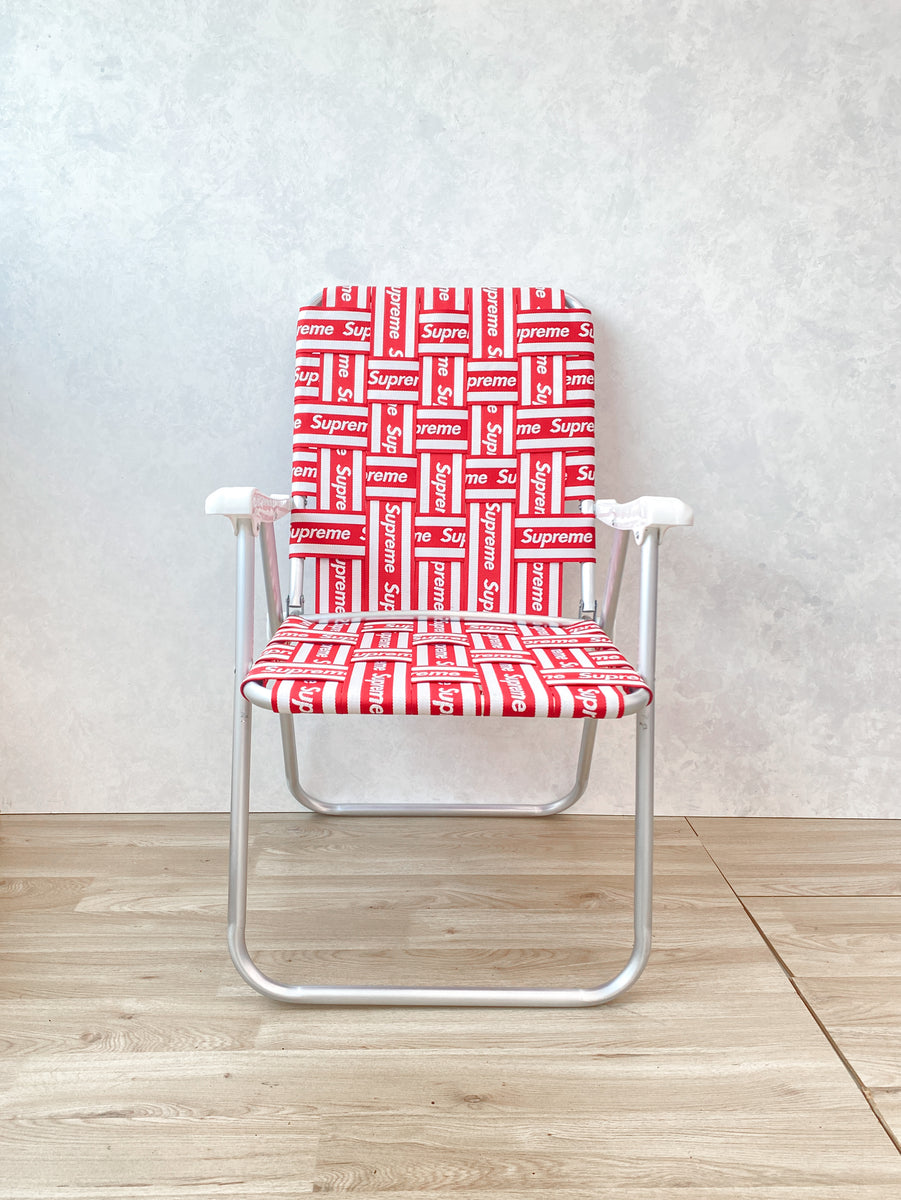 Silla supreme Lawn chair red – La casa del SNEAKERHEAD