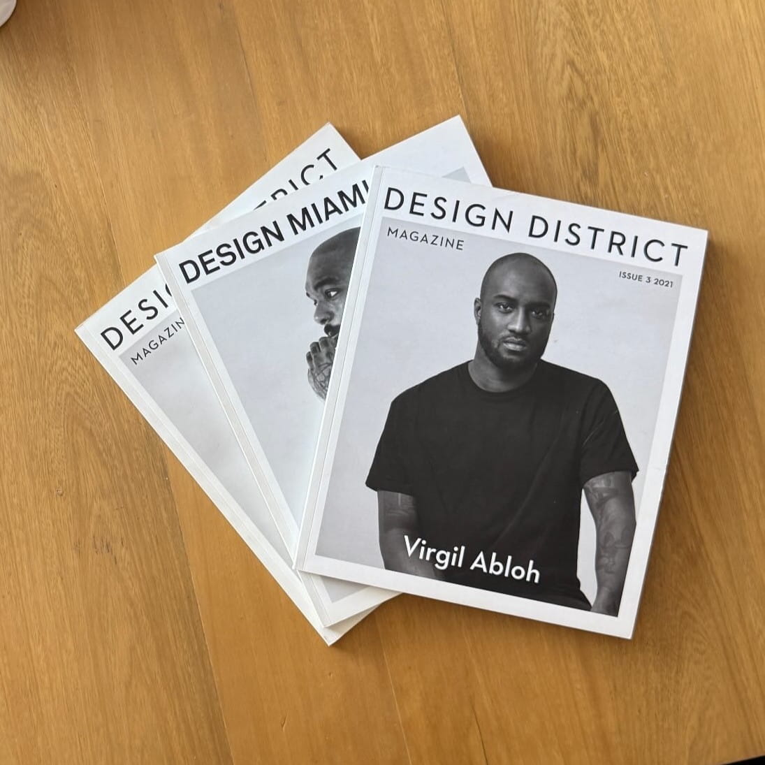 Libro Revista Design district x Virgil Abloh