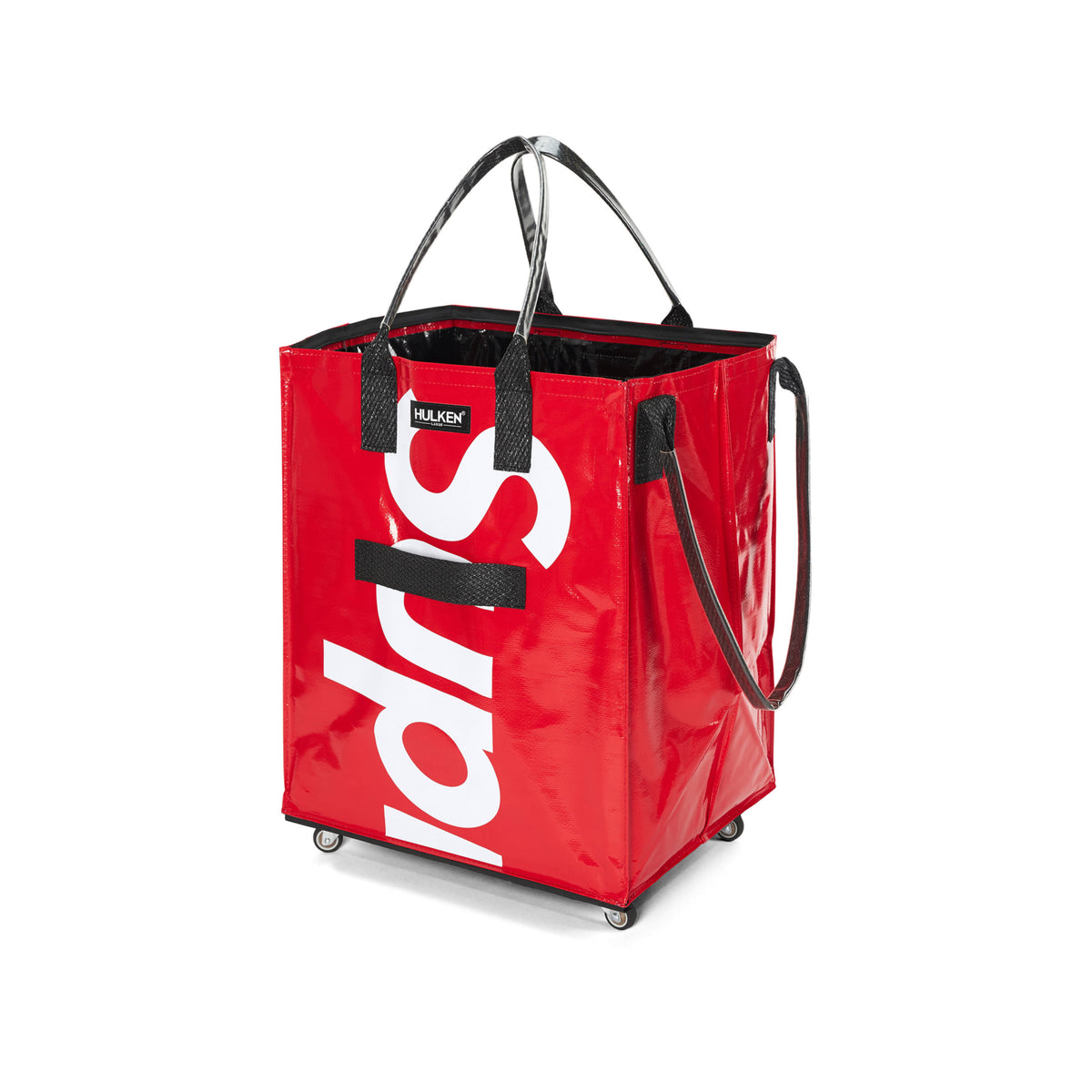 Tote bag rolling Supreme x Hulken