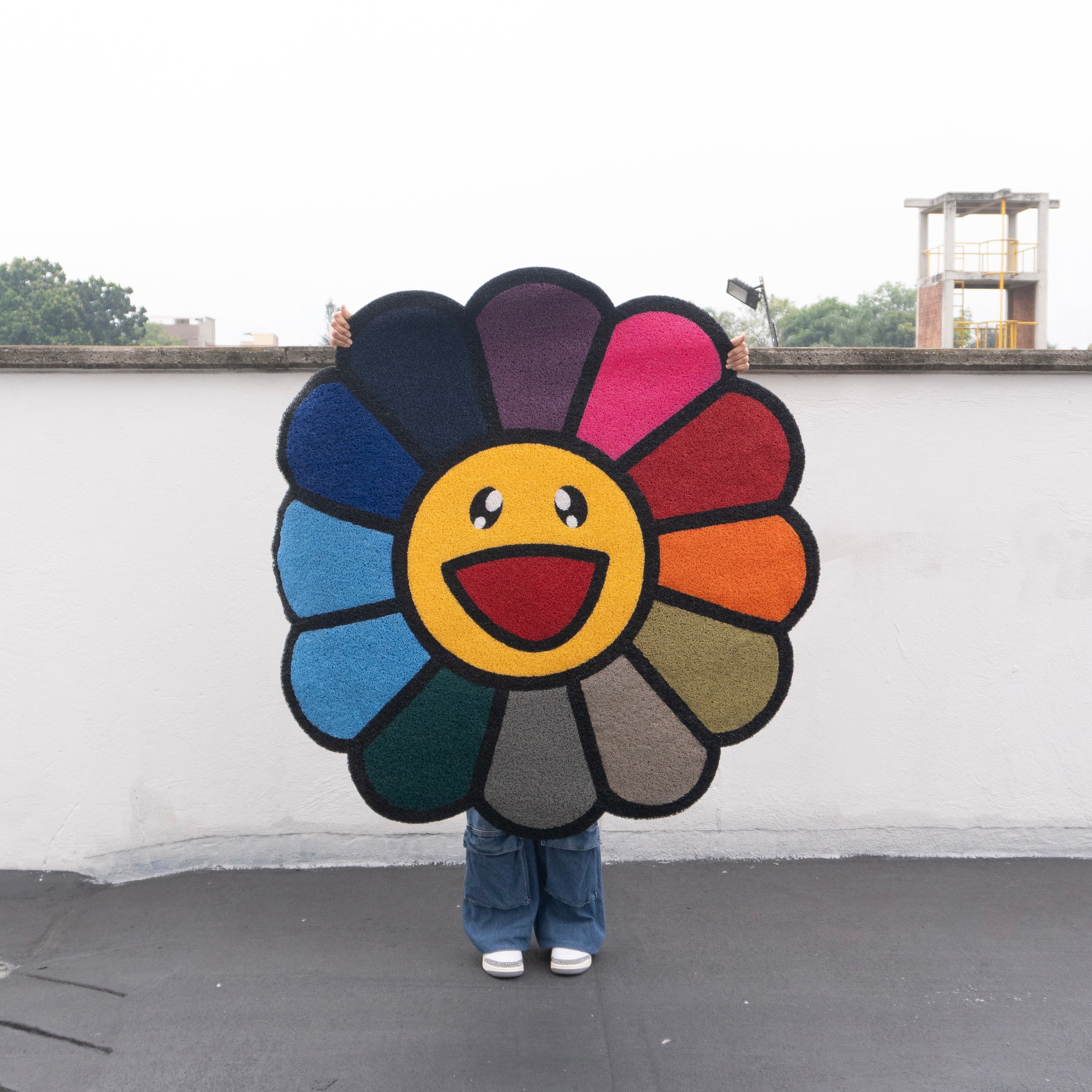 Tapete murakami rainbow