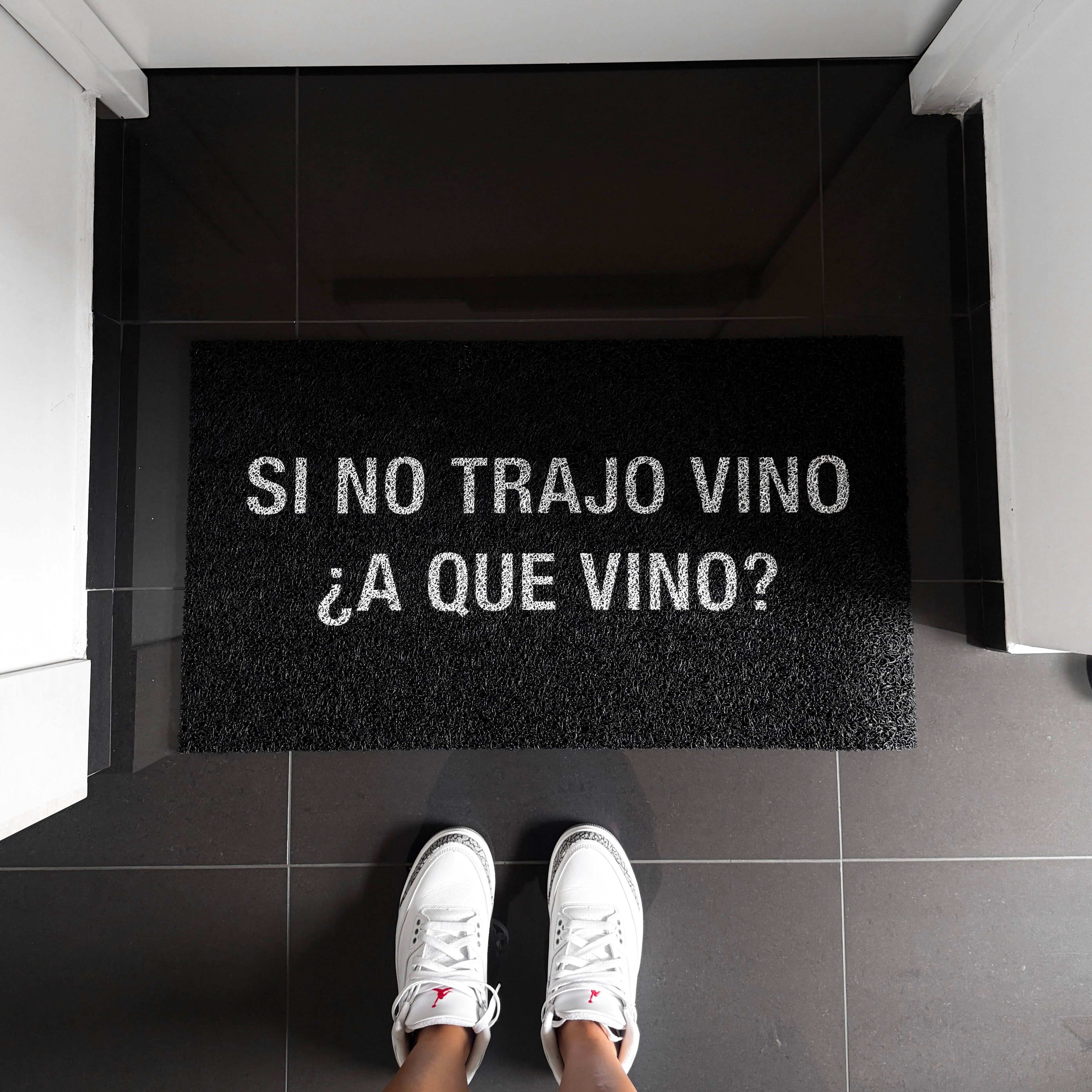 Tapete sin vino a que vino