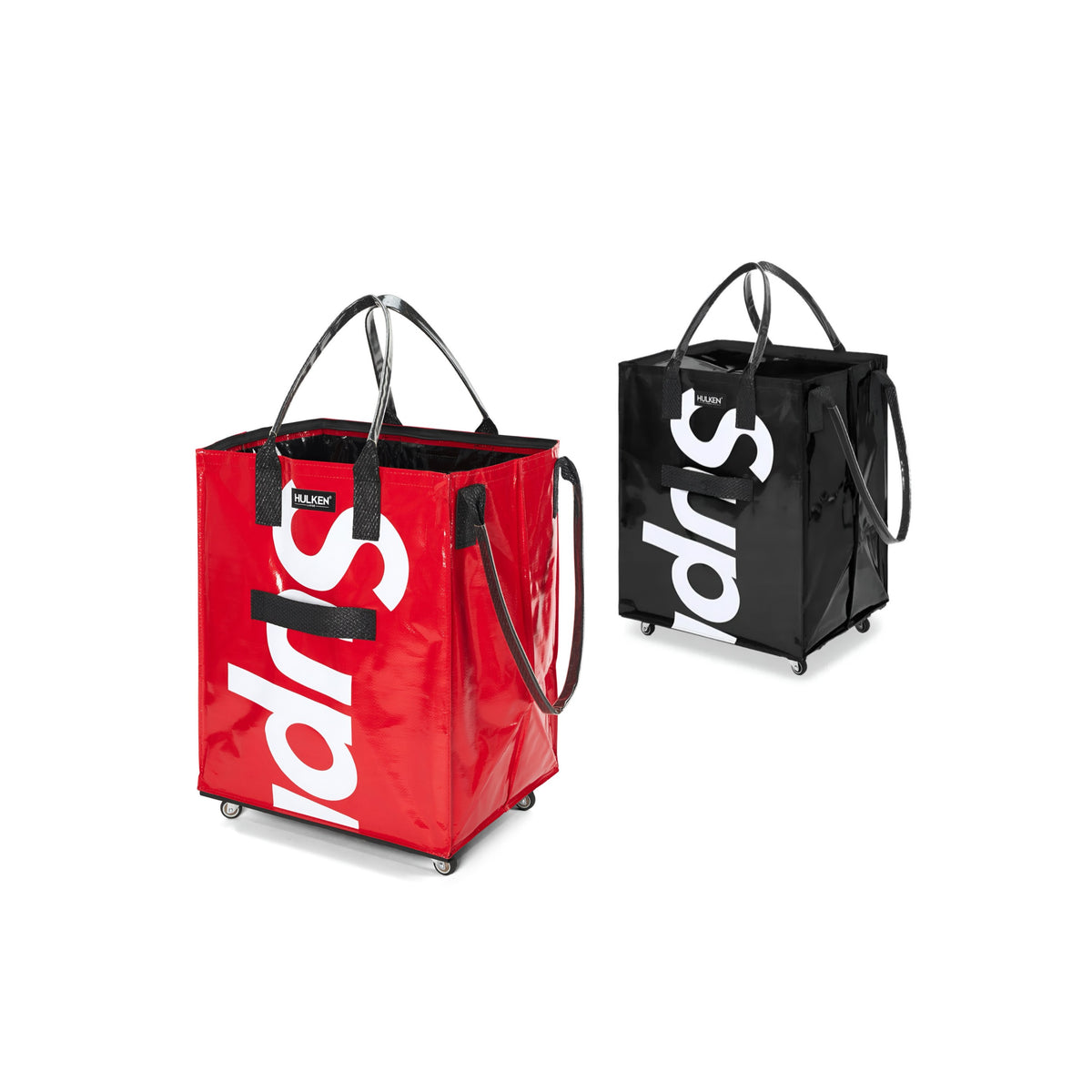 Tote bag rolling Supreme x Hulken