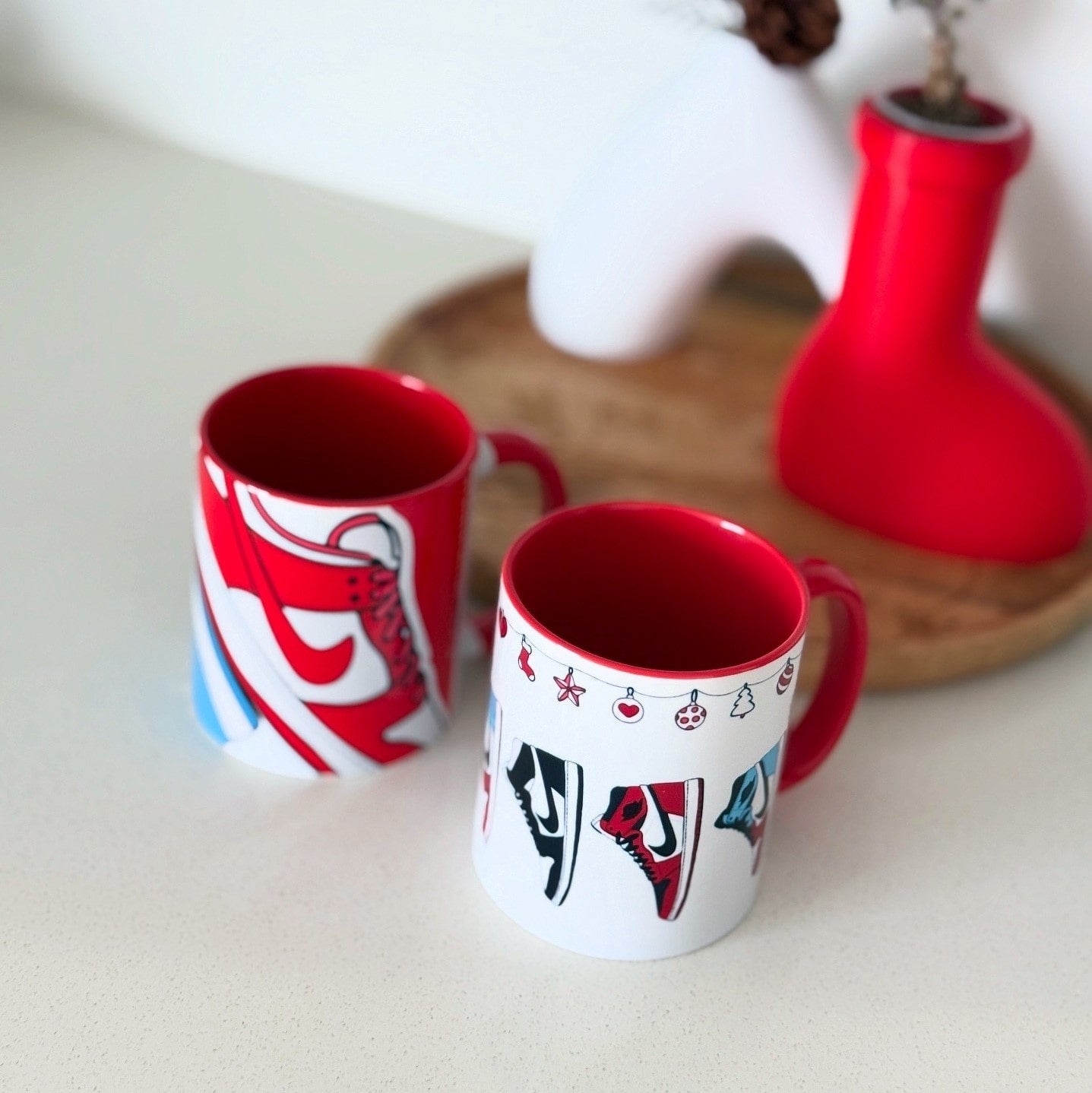 Mug Dunk azul rojo