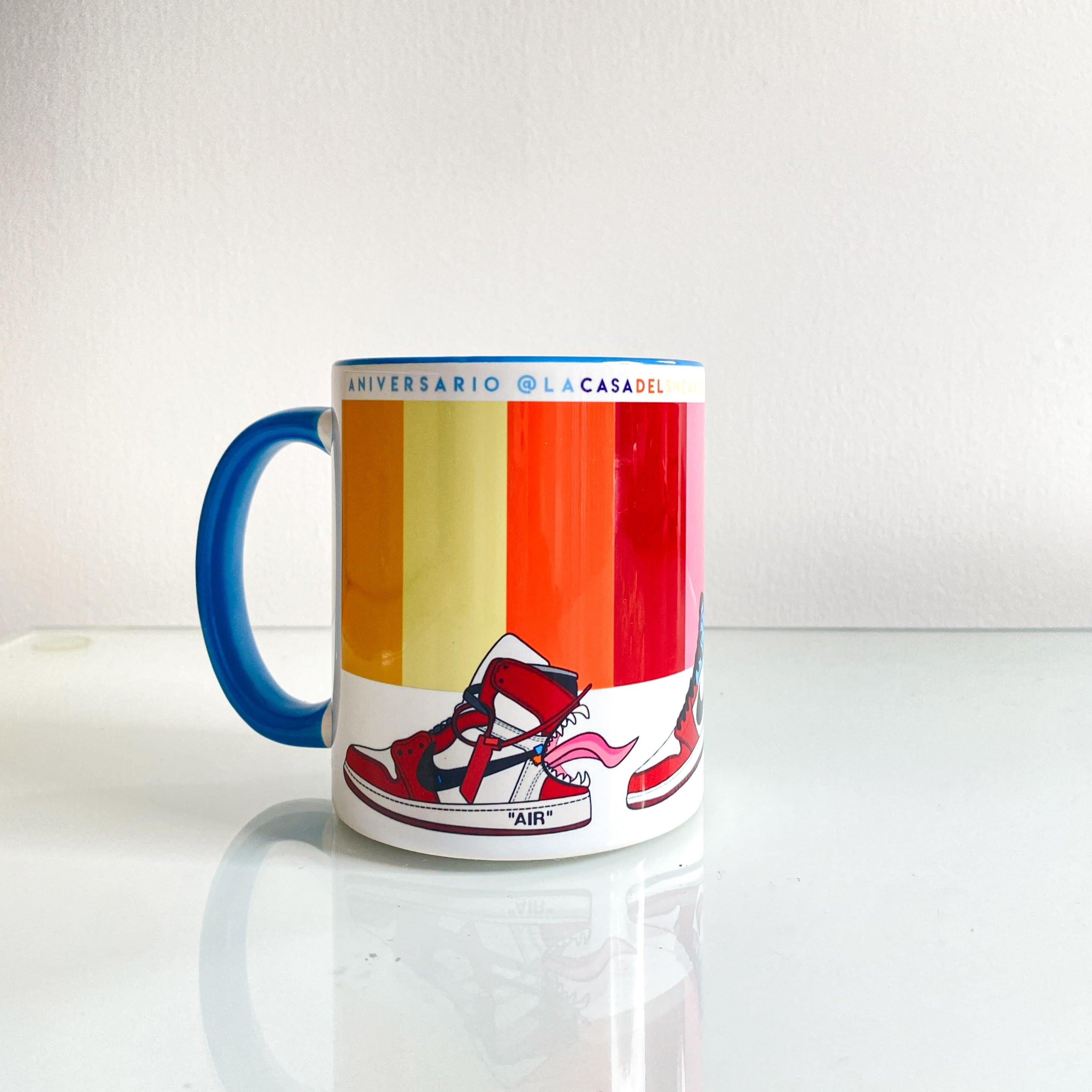 Mug kicks rainbow