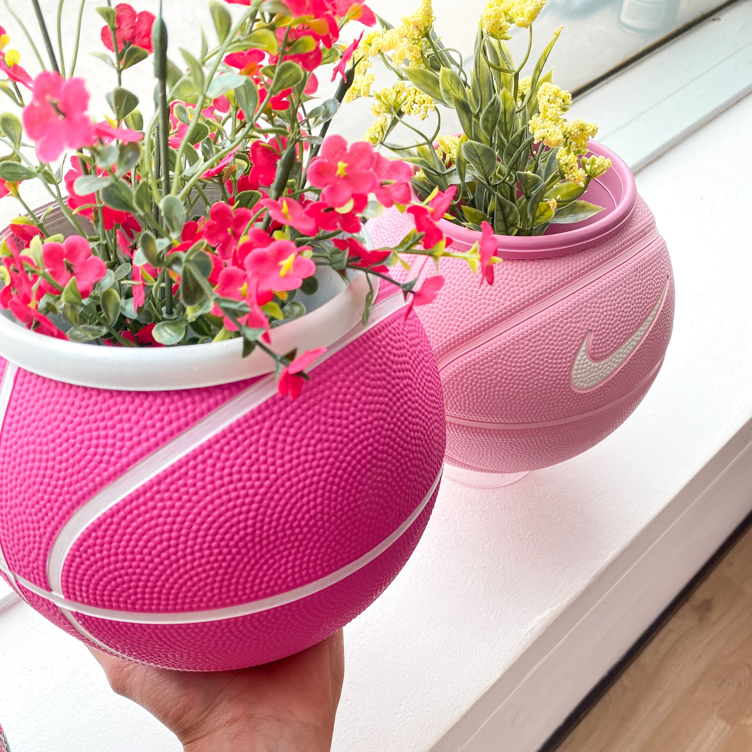 Matera mini basket plant Bomb Pink