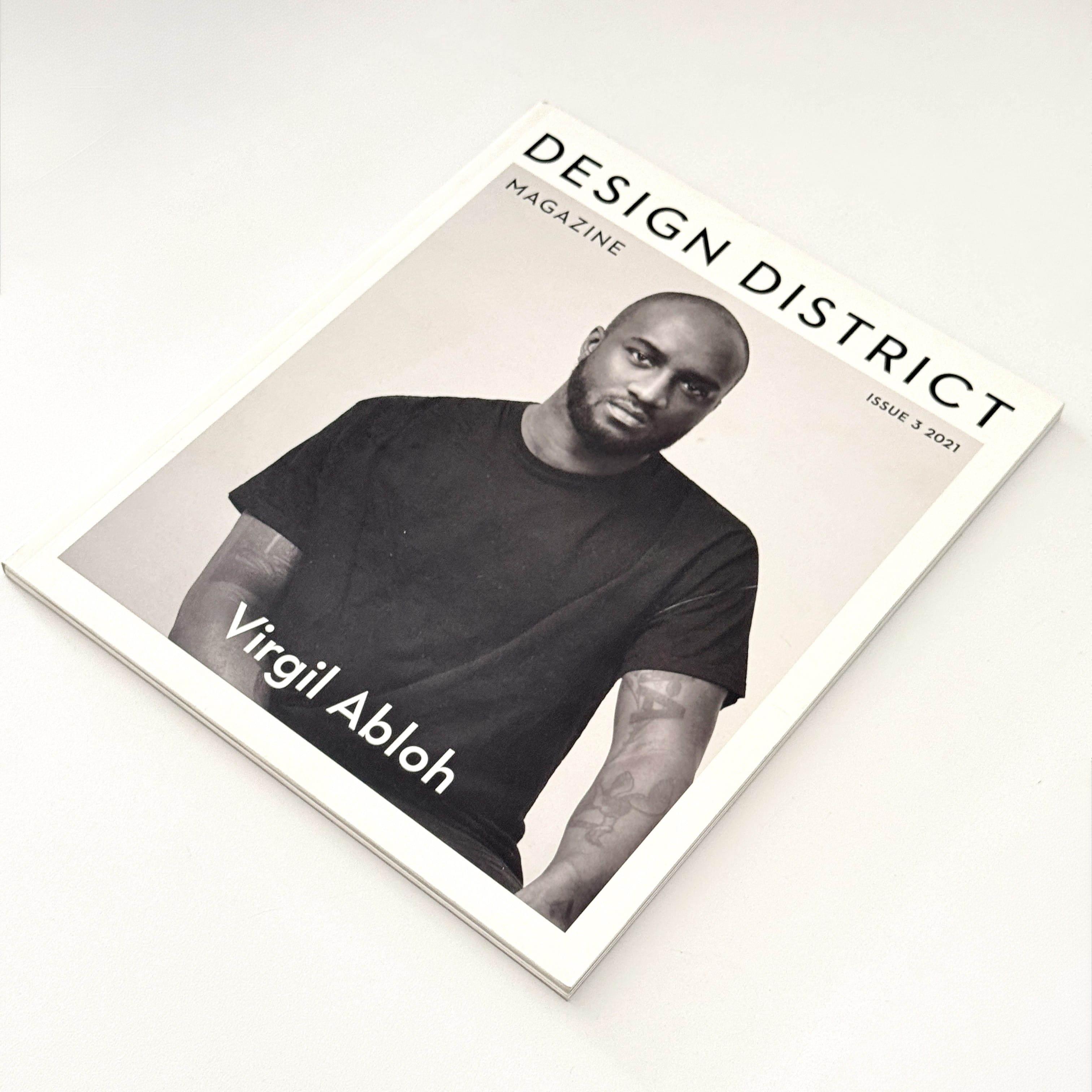 Libro Revista Design district x Virgil Abloh
