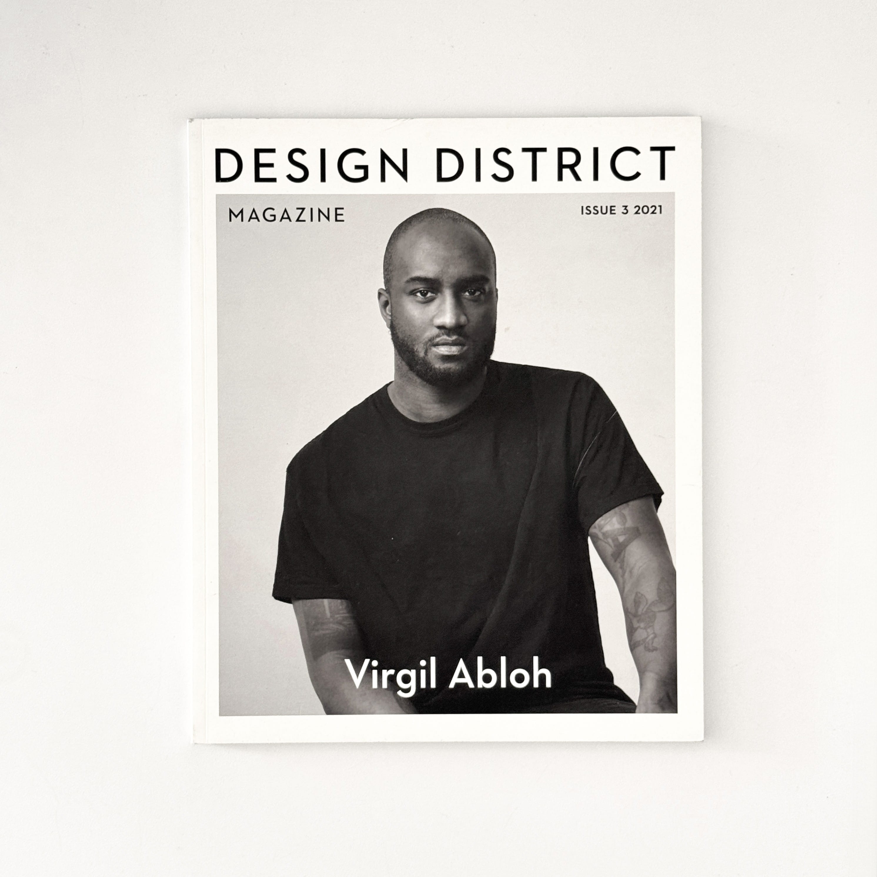 Libro Revista Design district x Virgil Abloh