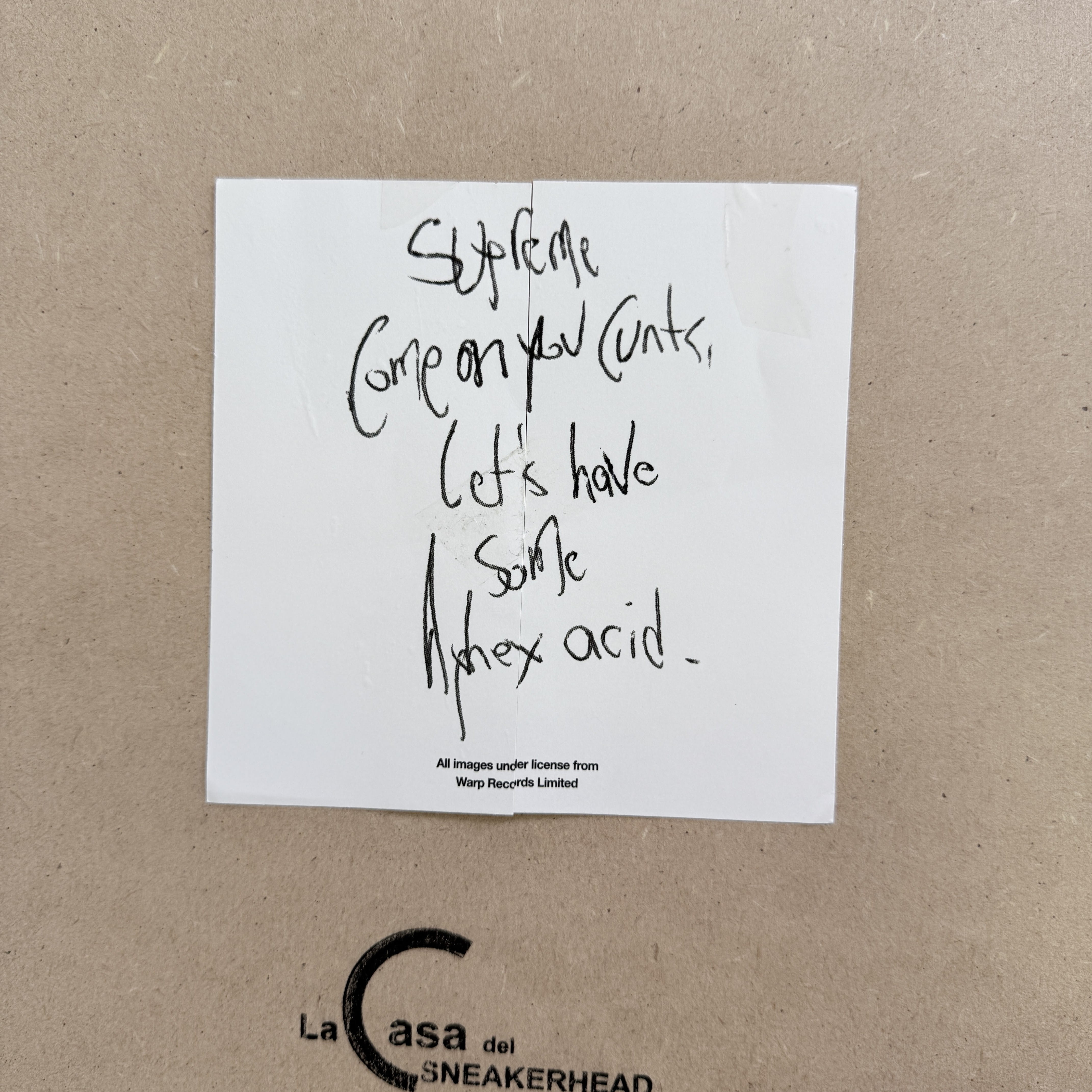 Cuadro Aphex Twin Sup.