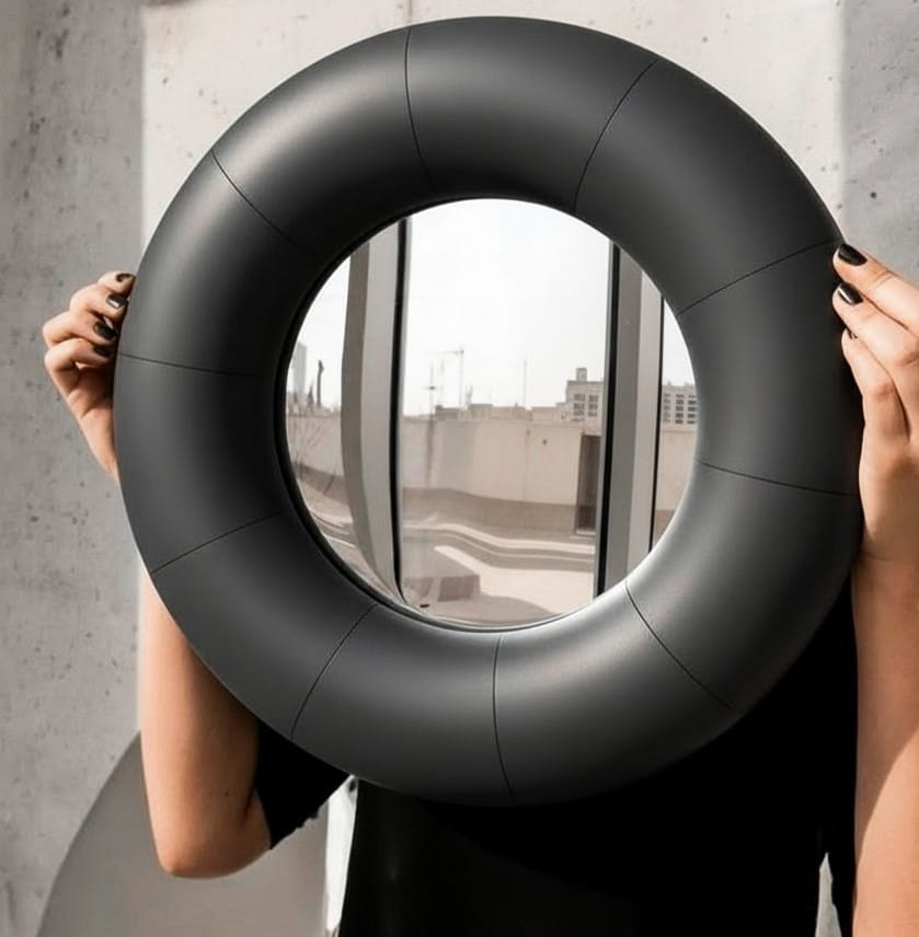 Espejo Donut 3D