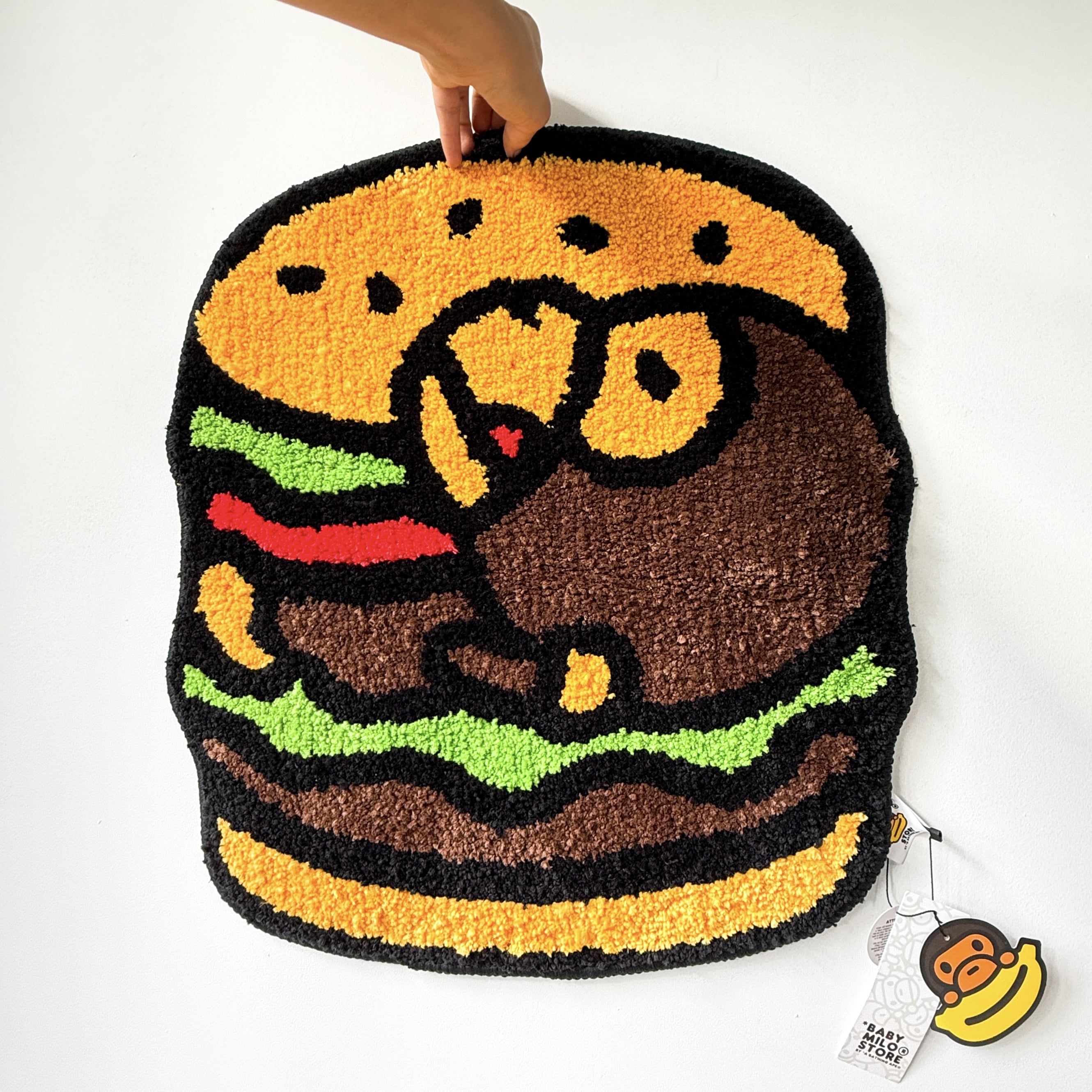 Tapete Baby milo® hamburguer rug