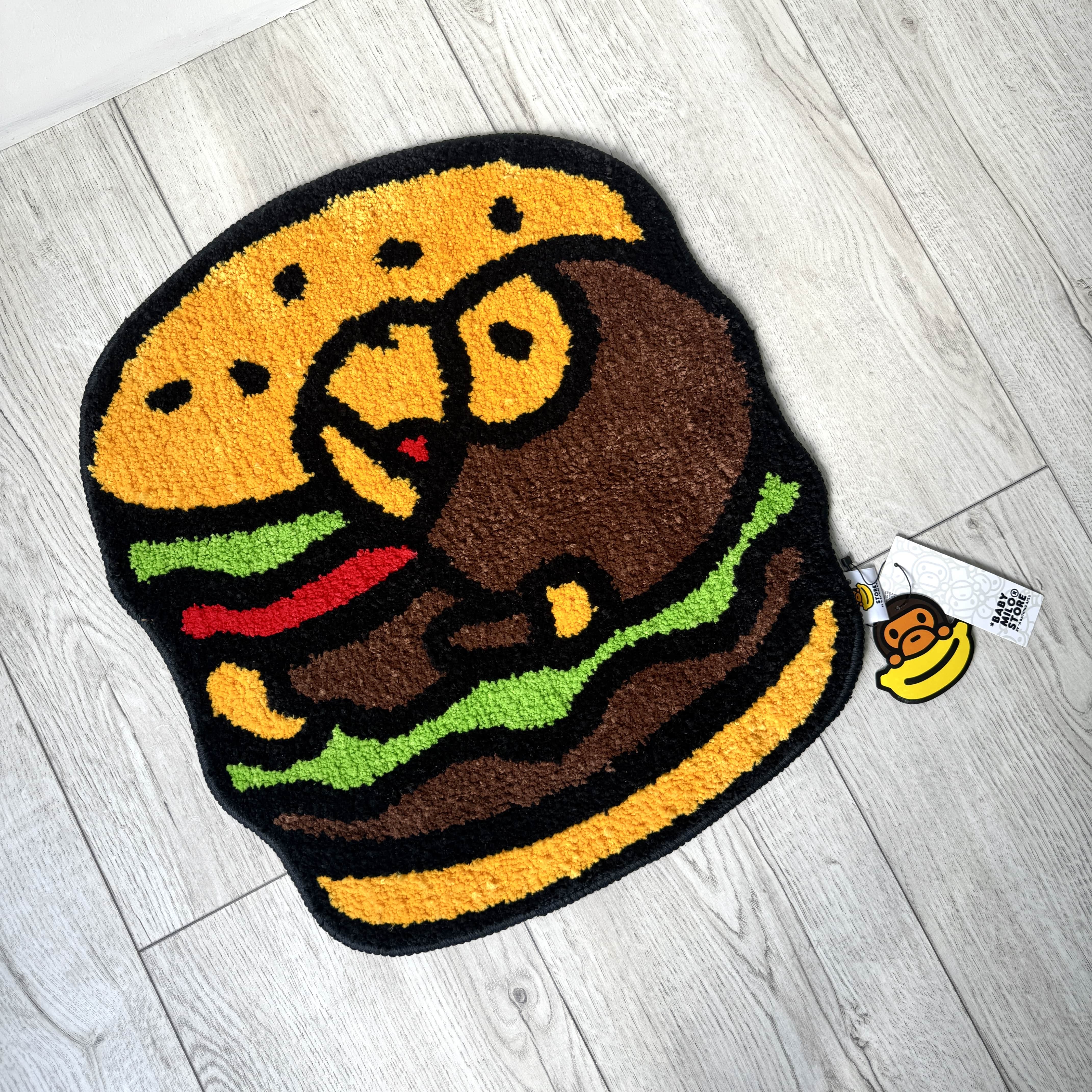 Tapete Baby milo® hamburguer rug