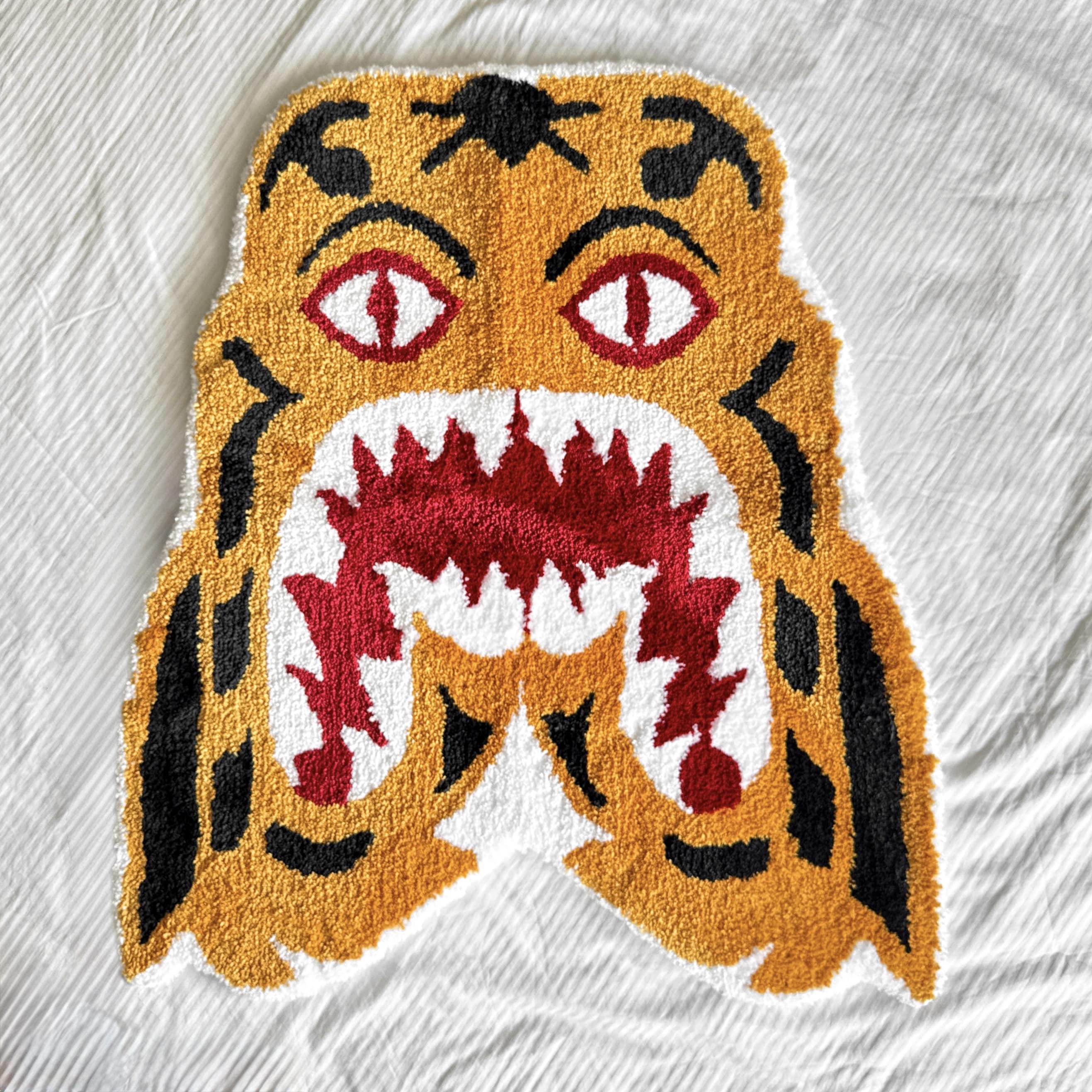 Bape® tiger rug