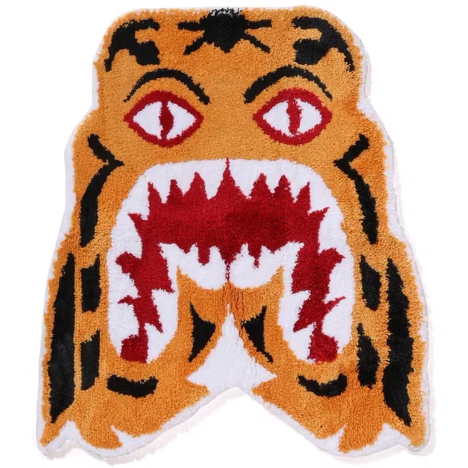Bape® tiger rug