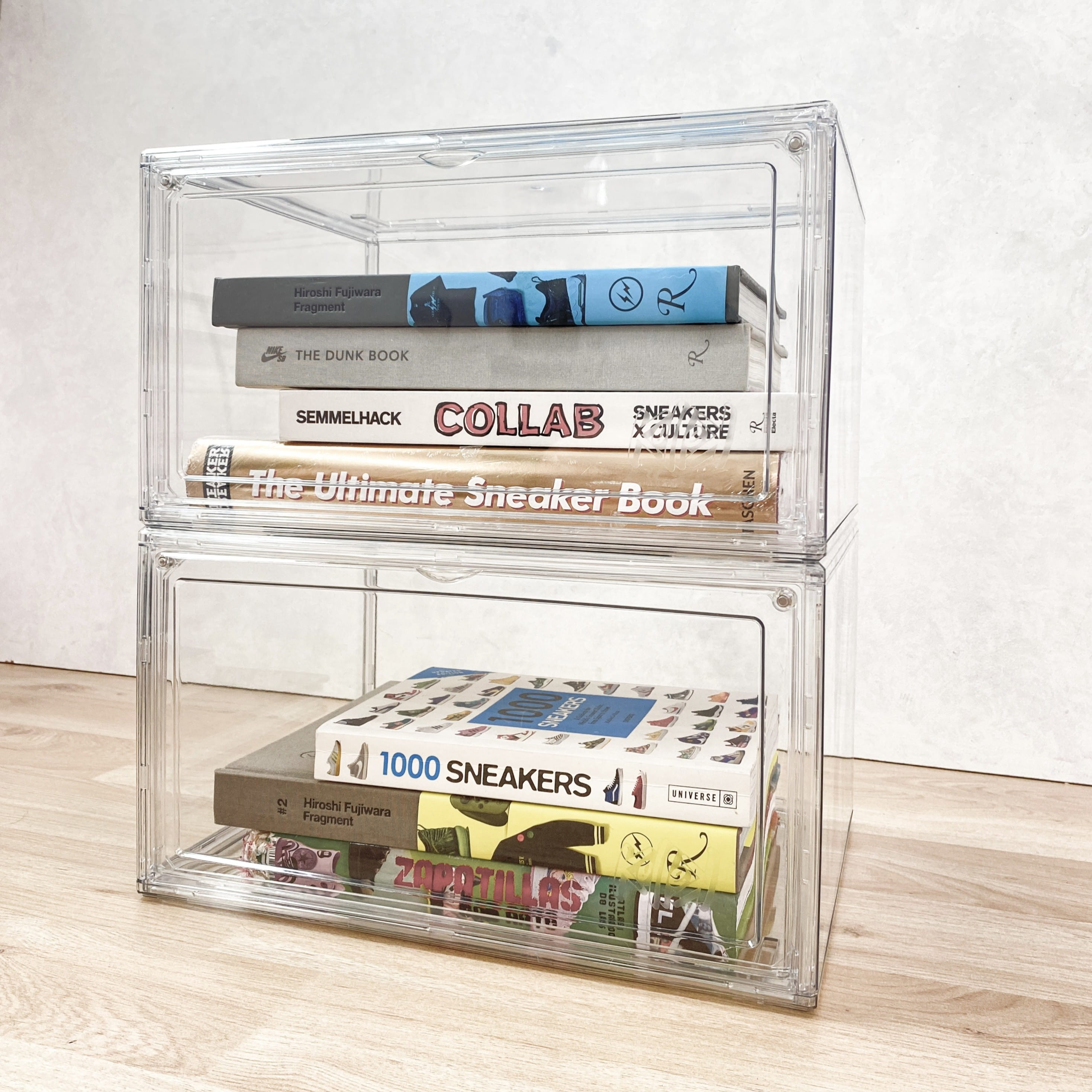 Pack 4 cajas apilables Kollek