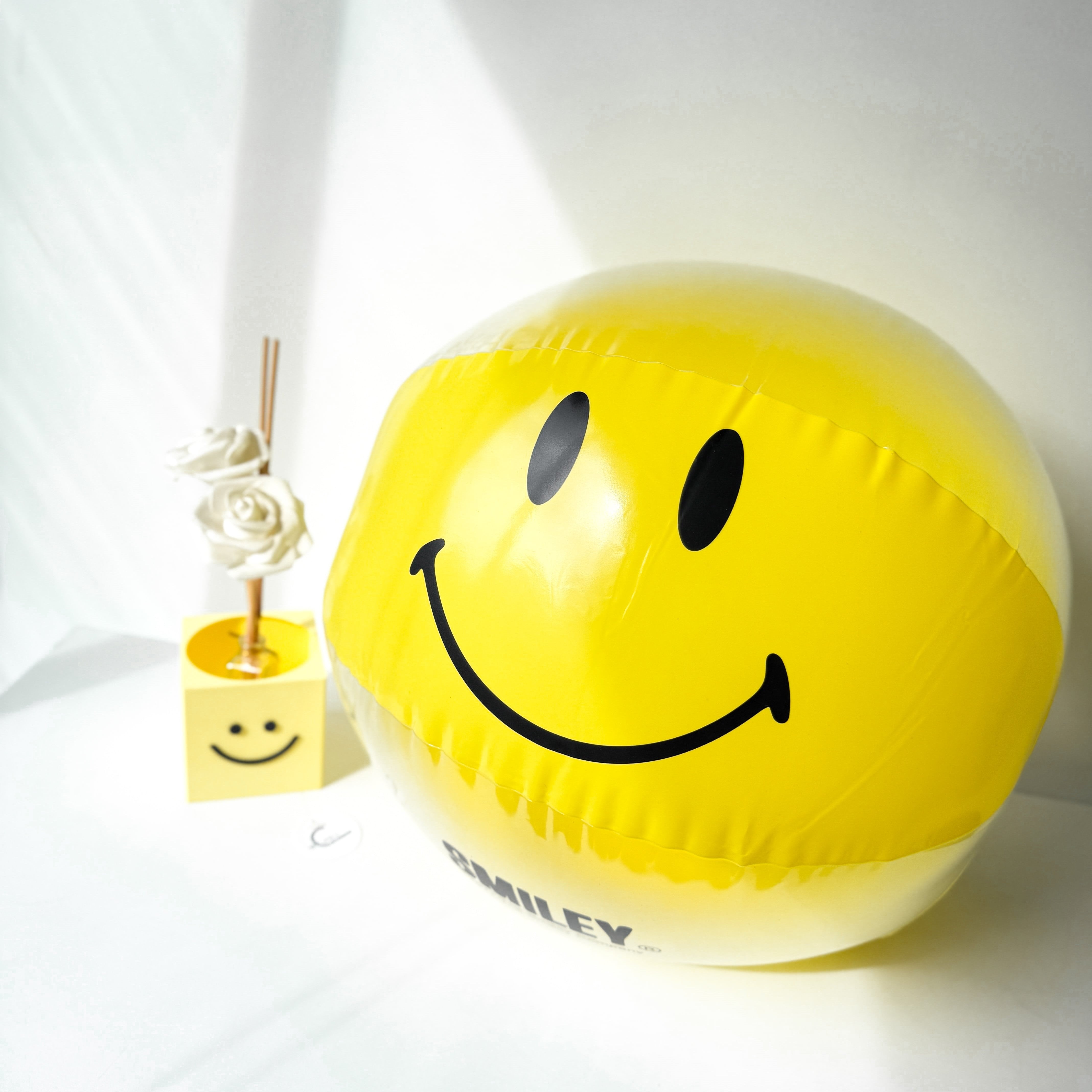 Beach ball smiley Market