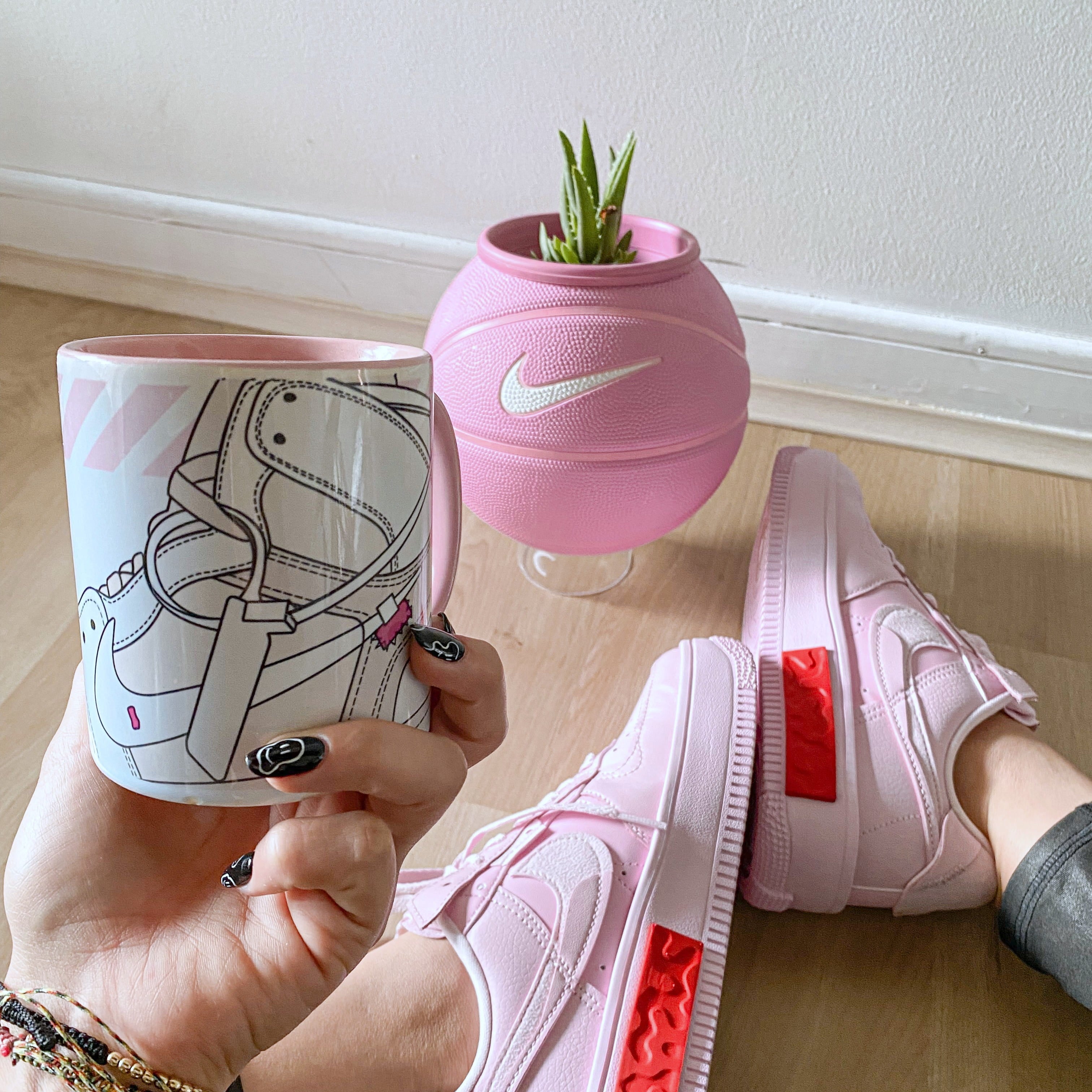 Matera mini basket plant Clasic pink