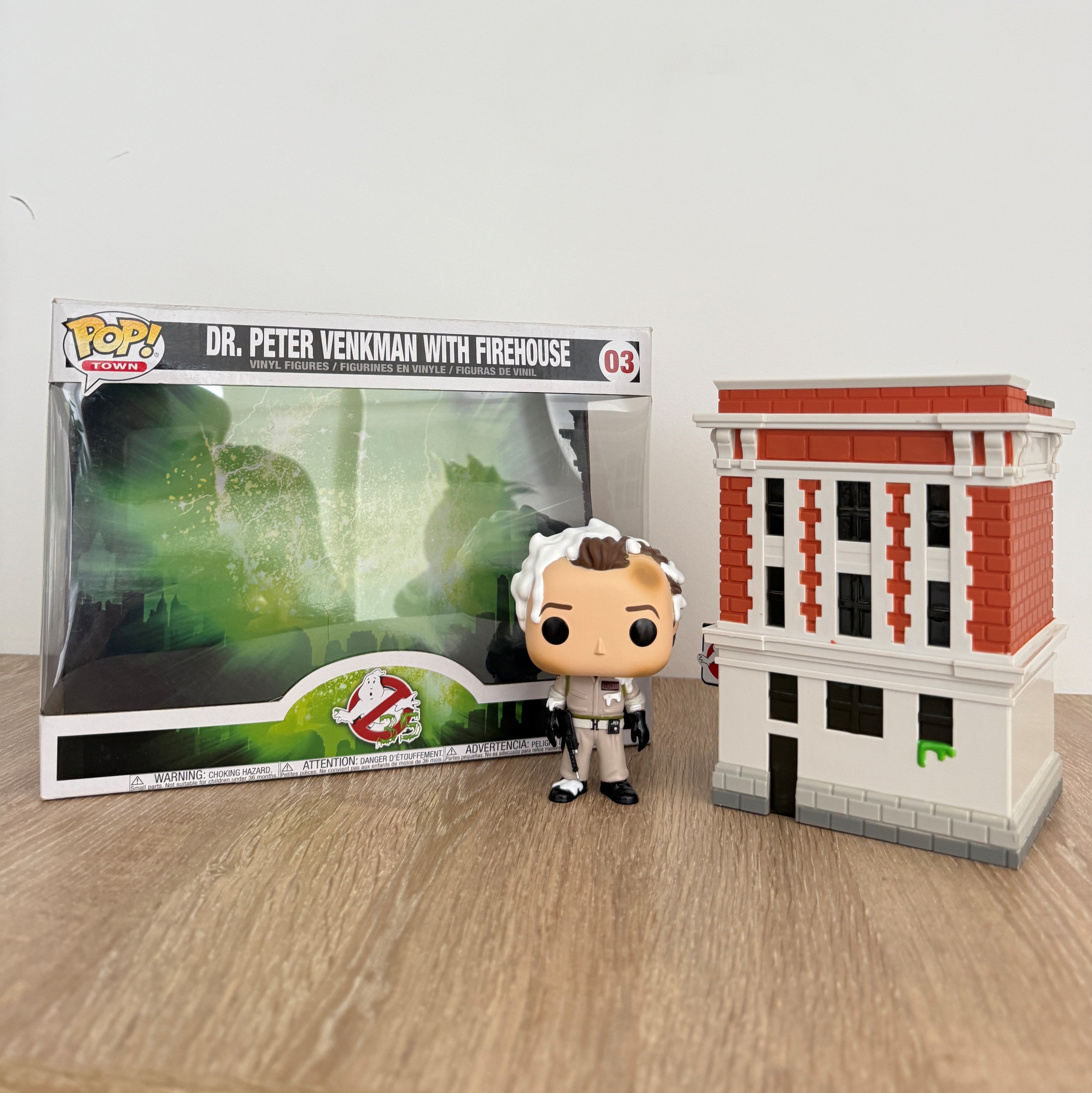 Funko Dr. Peter Venkman with Firehouse