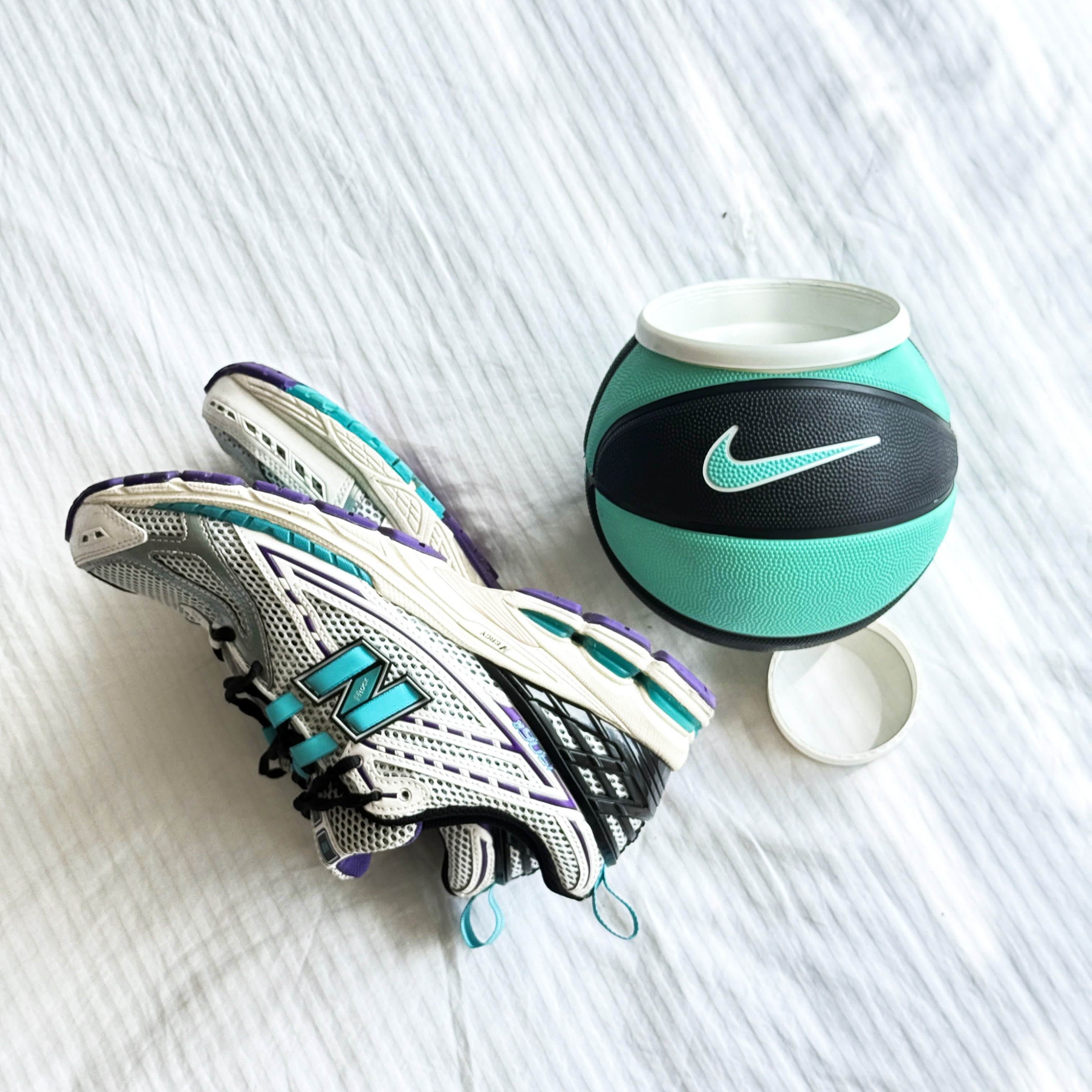 Matera mini basket plant ice