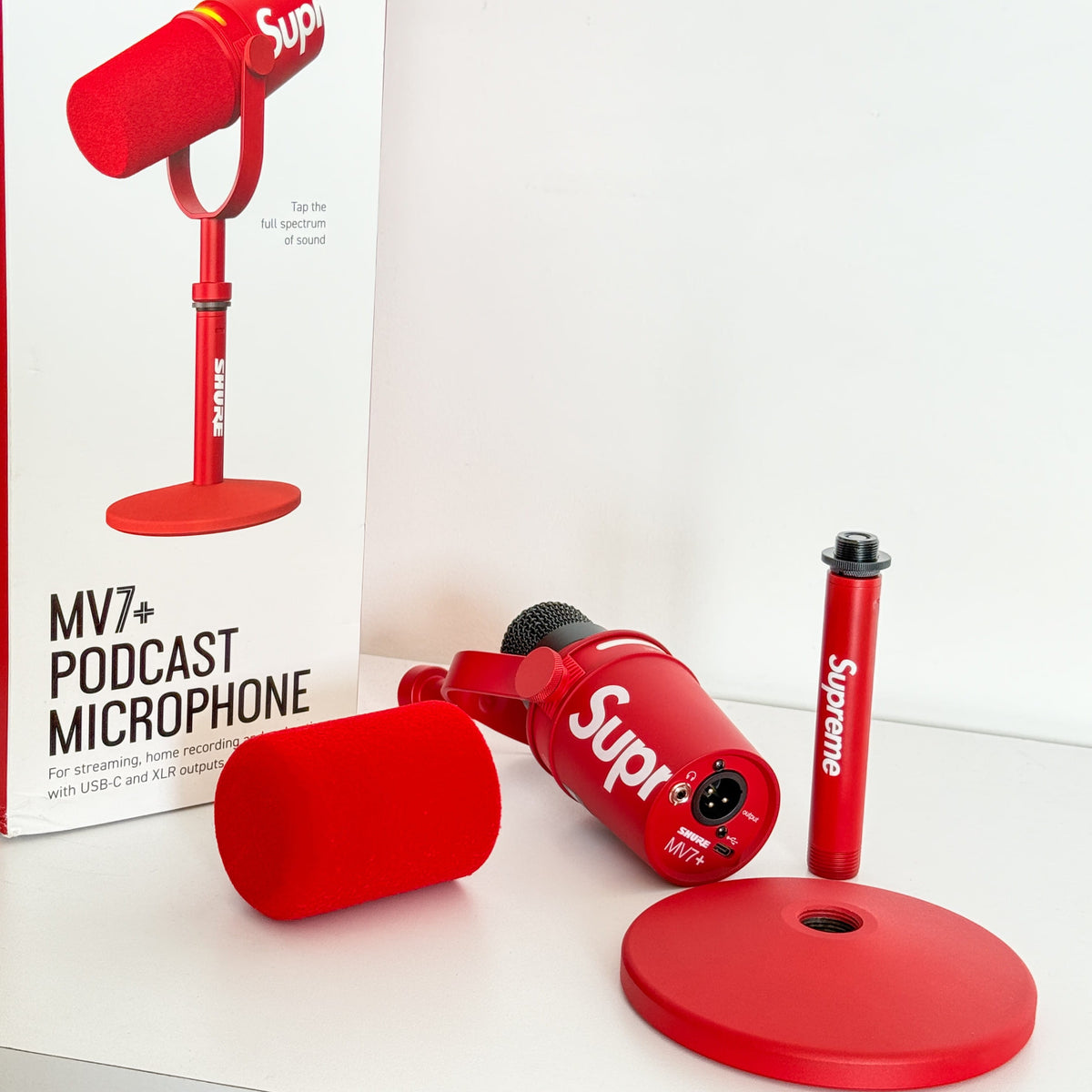 MV7+ Microphone Supreme x Shure