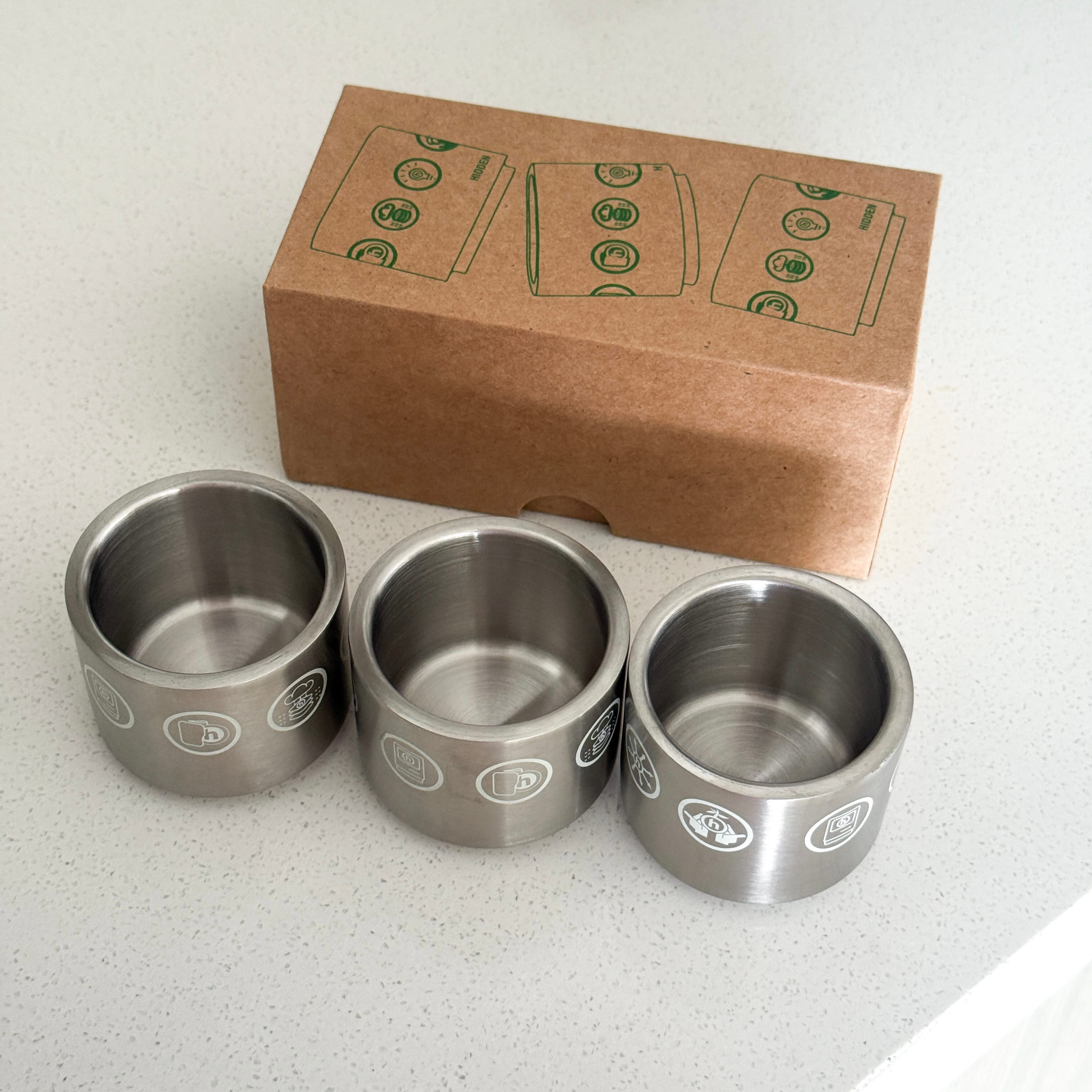 Espresso mini cups Hidden NY®