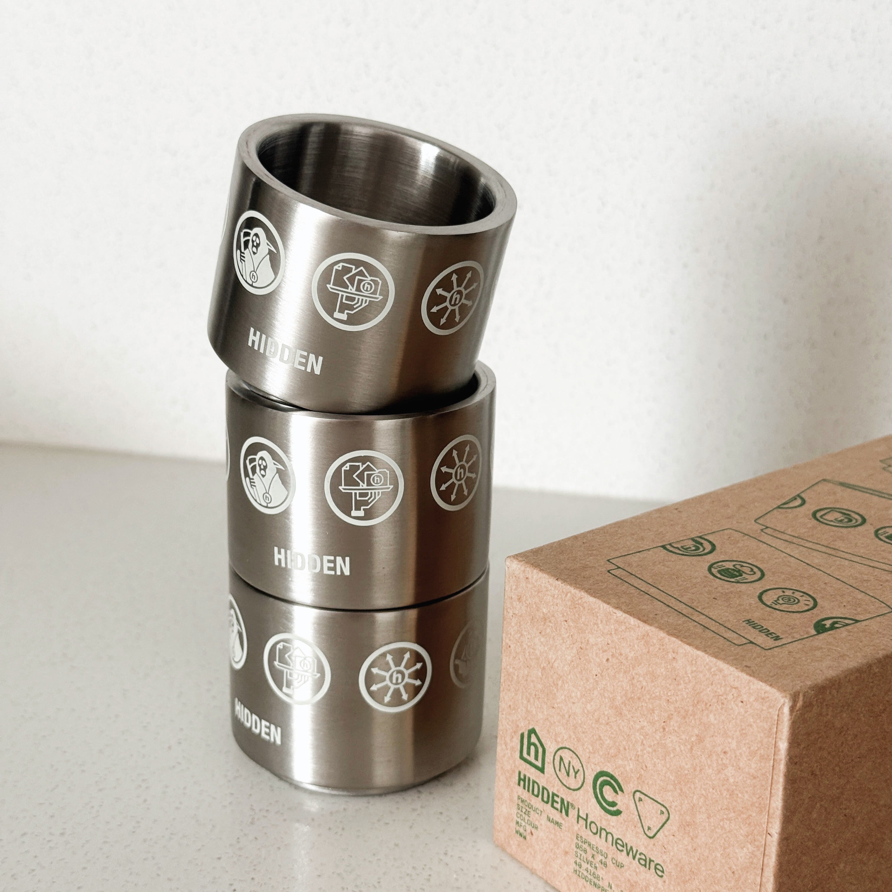 Espresso mini cups Hidden NY®