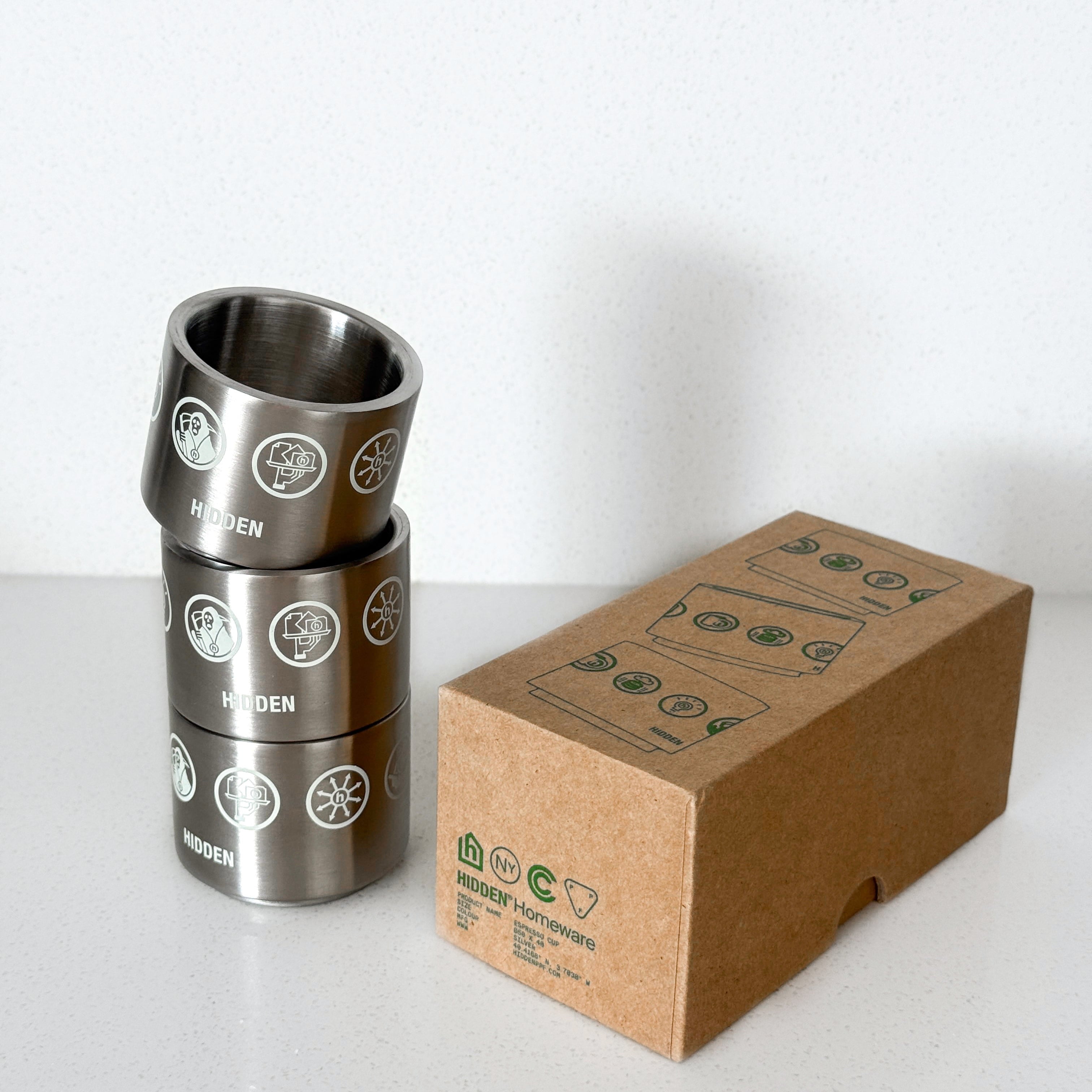 Espresso mini cups Hidden NY®