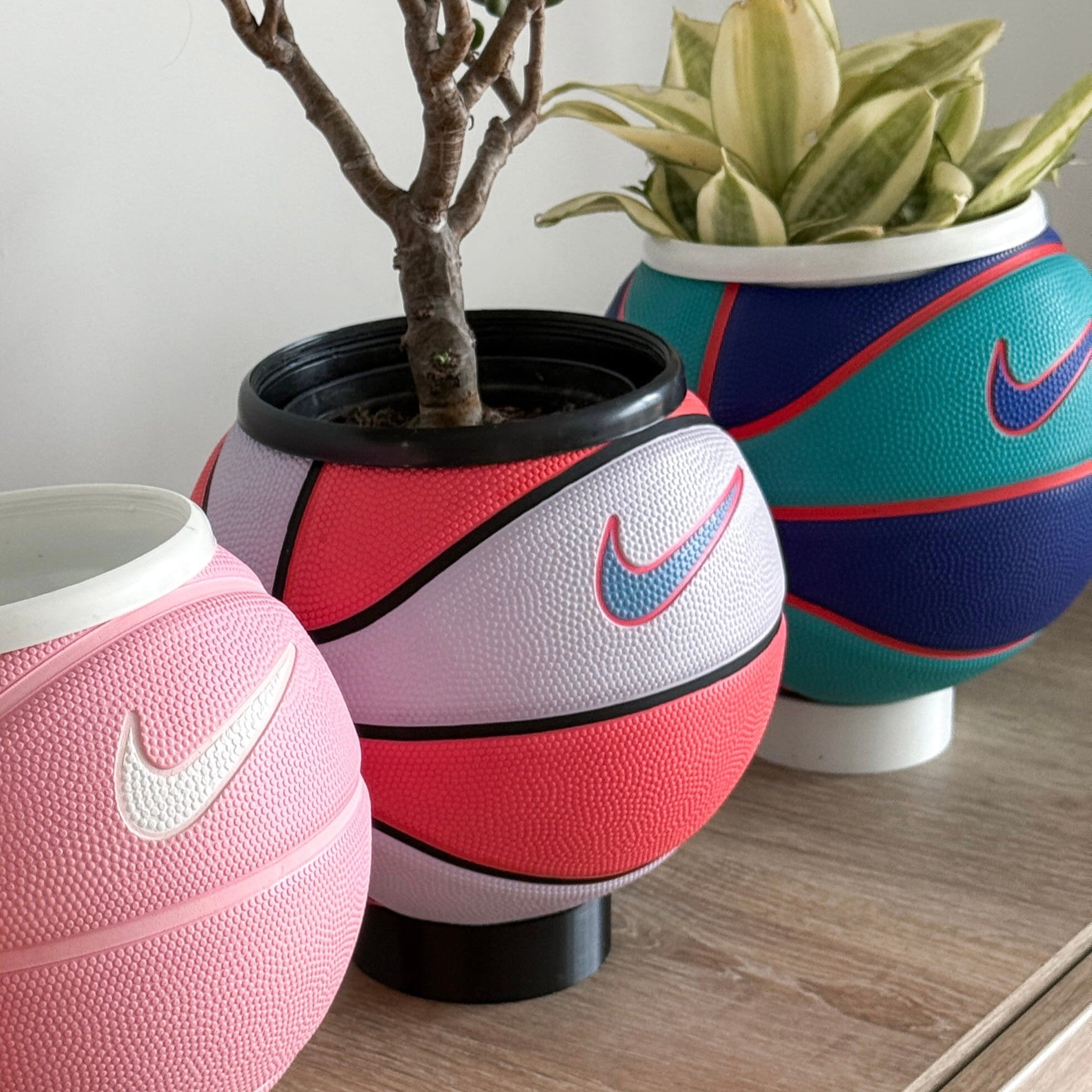 Matera mini basket plant pink candy