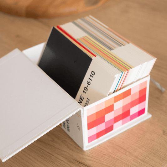 Pantone Postcards box