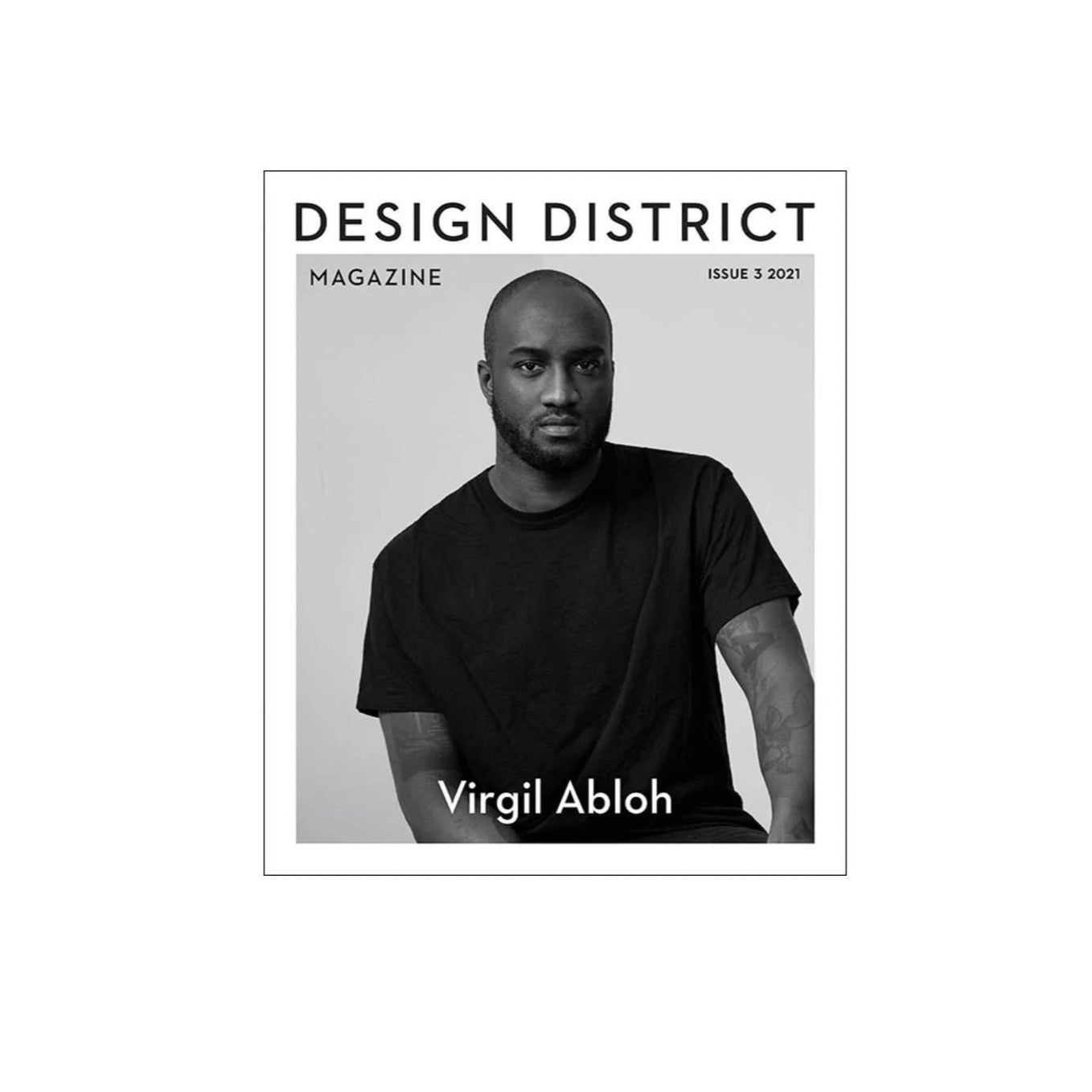 Libro Revista Design district x Virgil Abloh