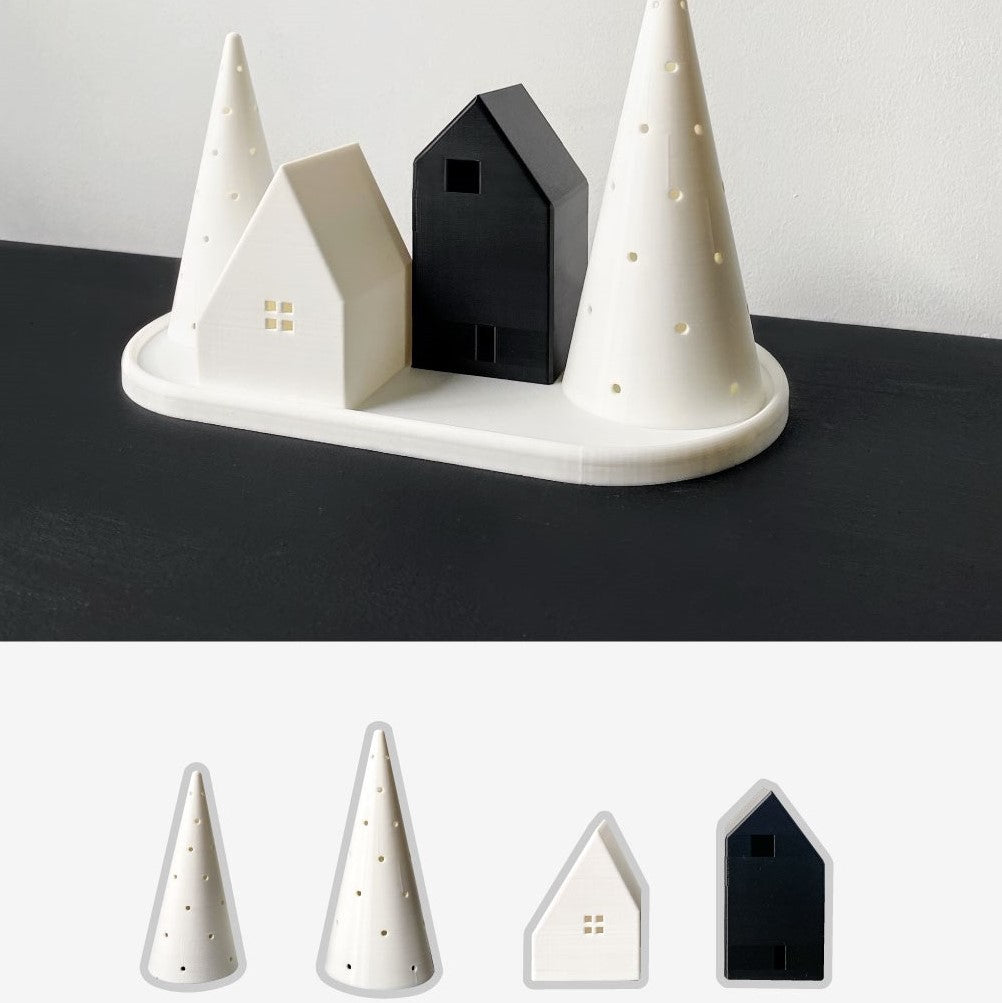 Set village Navidad