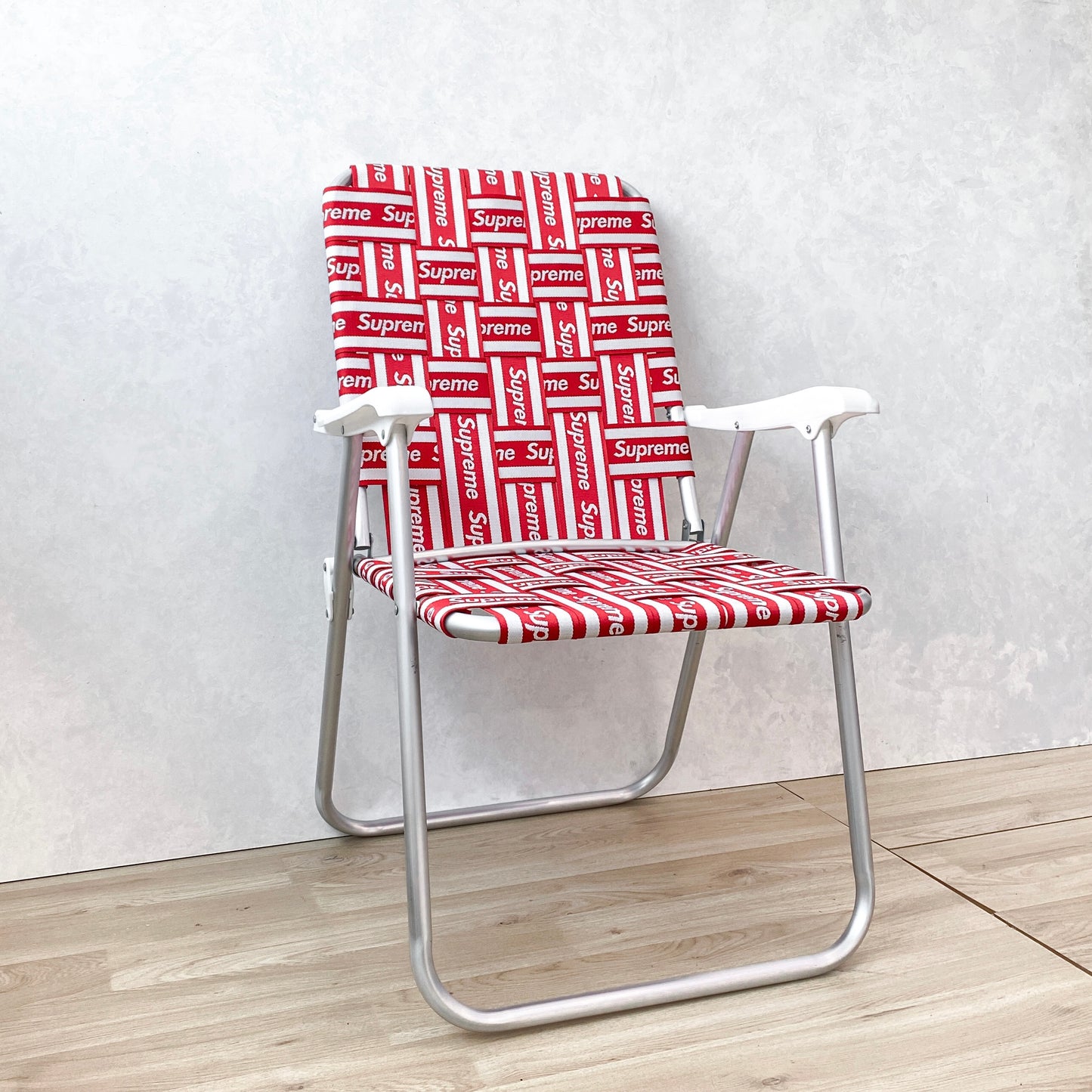 Silla supreme Lawn chair red