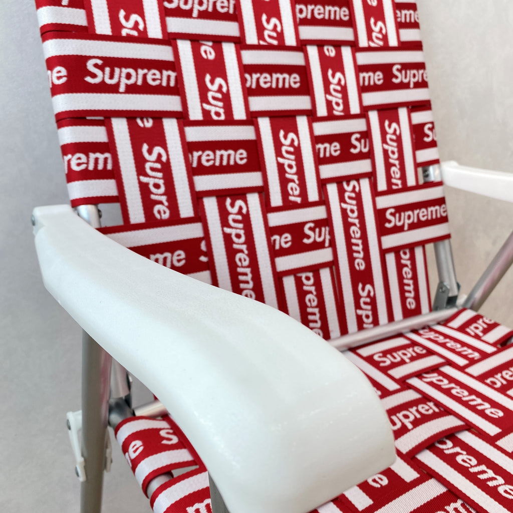 Silla supreme Lawn chair red – La casa del SNEAKERHEAD