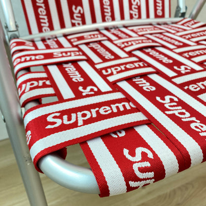 Silla supreme Lawn chair red