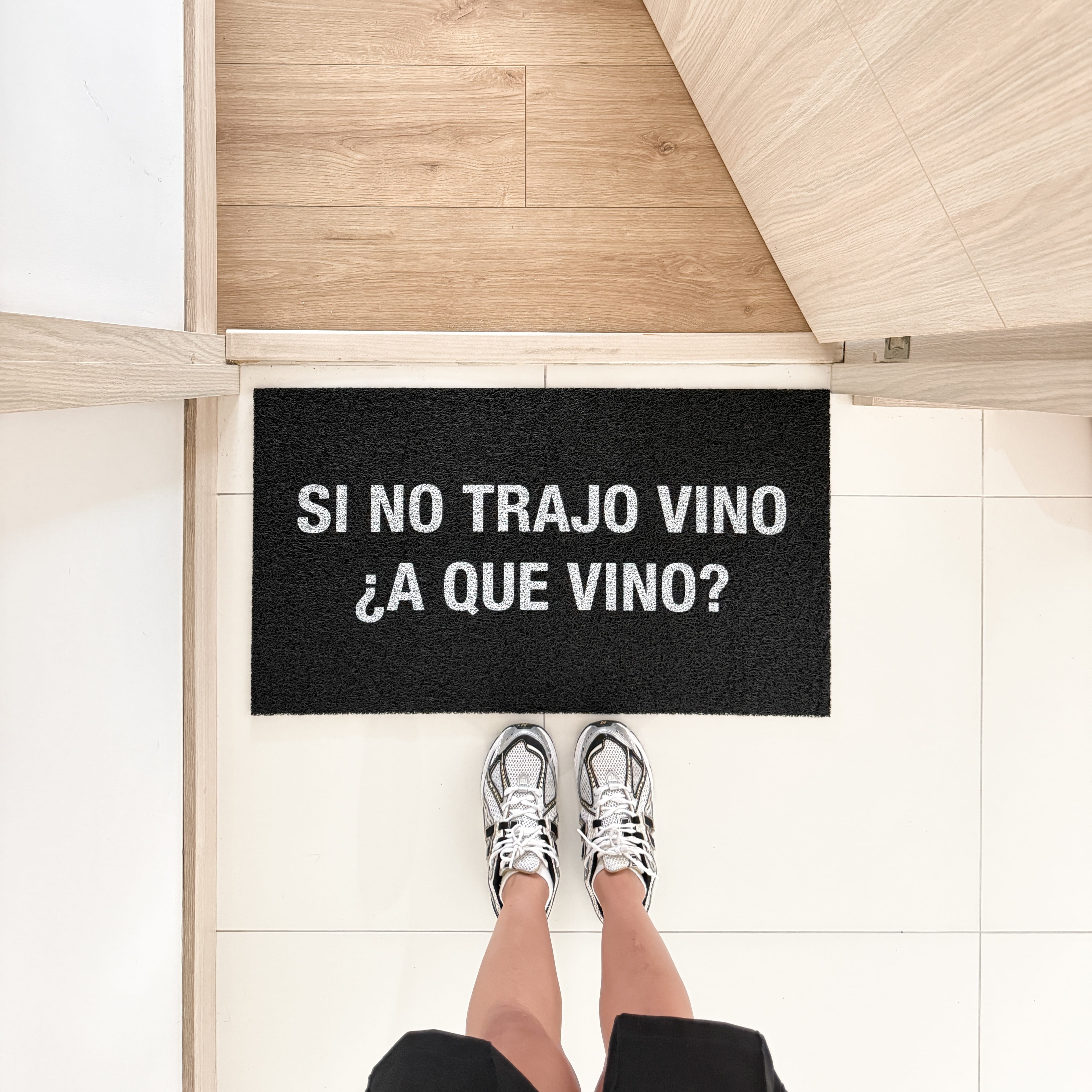 Tapete sin vino a que vino