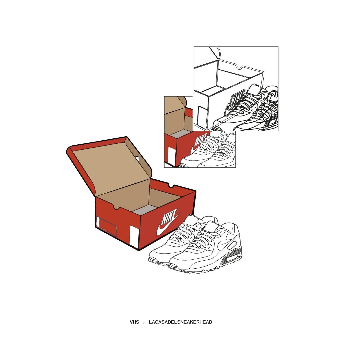 Cuadro Air max box