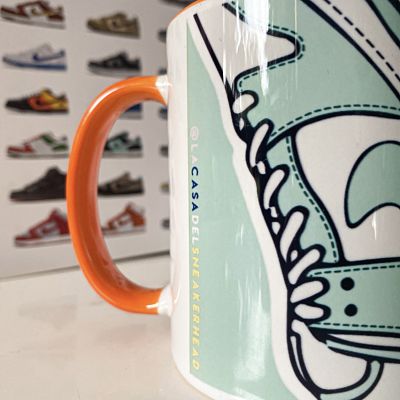 Mug Dunk naranja menta