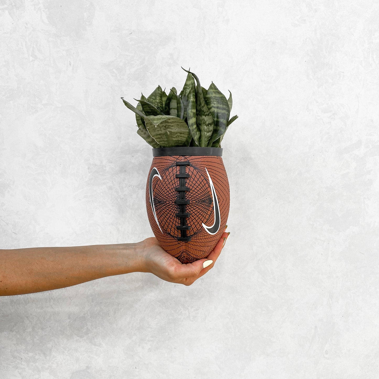 Matera American football baby planter